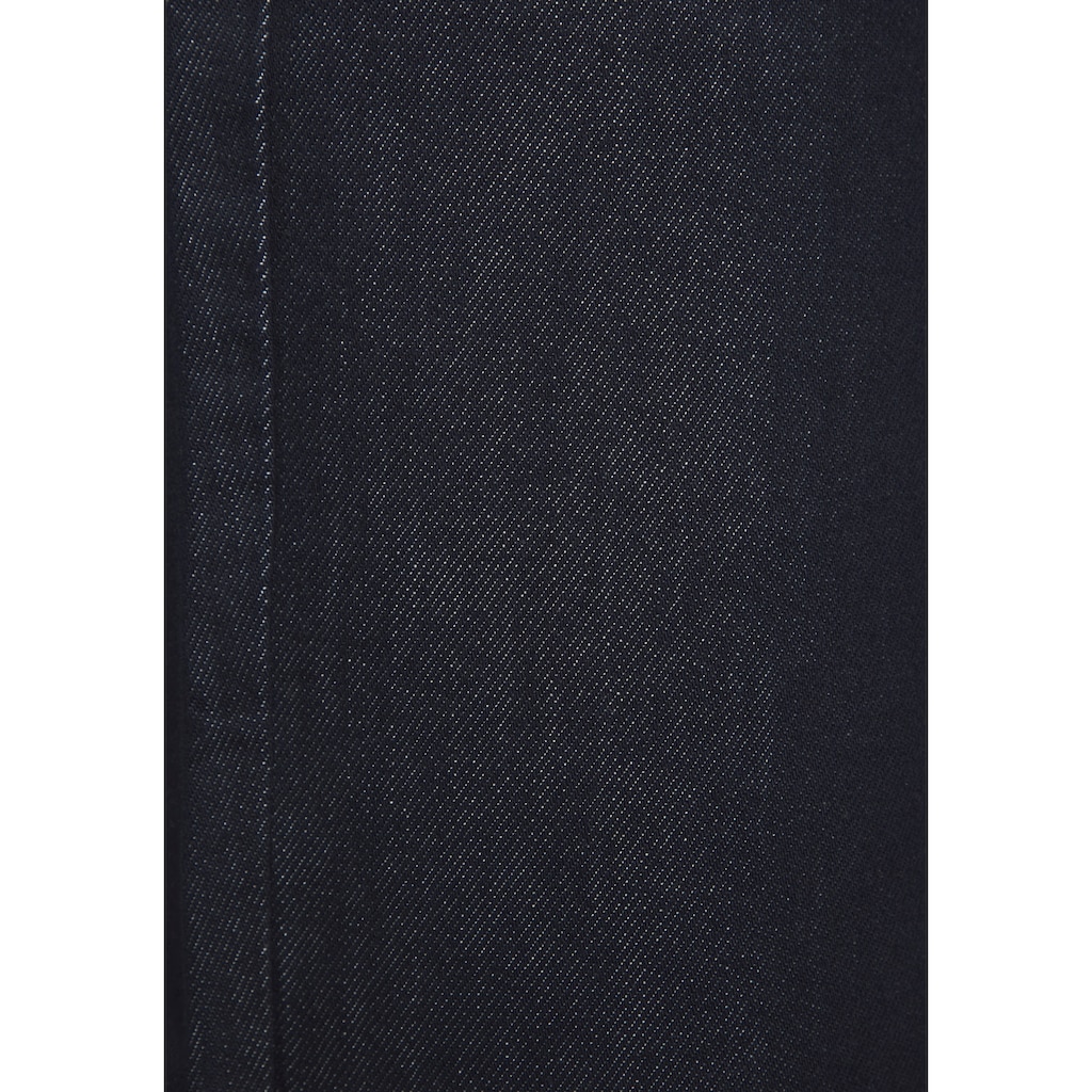 LASCANA Weite Jeans, mit hohem Bund und 5-Pocket-Style, Wide-Leg Jeans