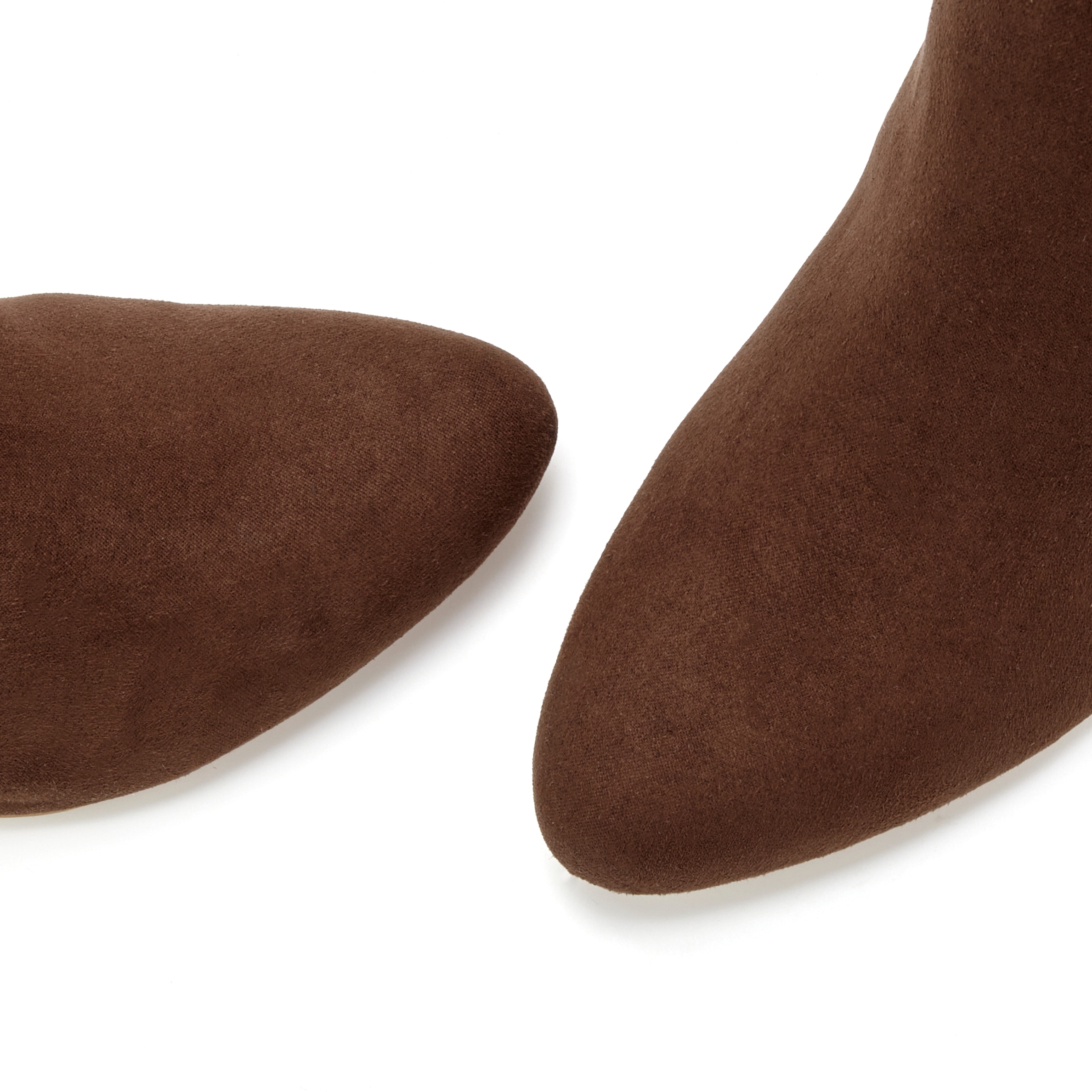 LASCANA Bottes »Langschaftstiefel, Stiefelette,«  avec talon bloc dans un élégant look bicolore