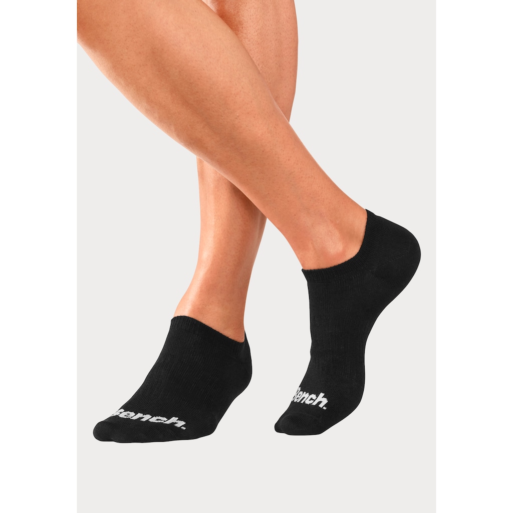 Bench. Sportsocken, (Packung, 6 Paar), Sneakersocken verschwinden im Schuh