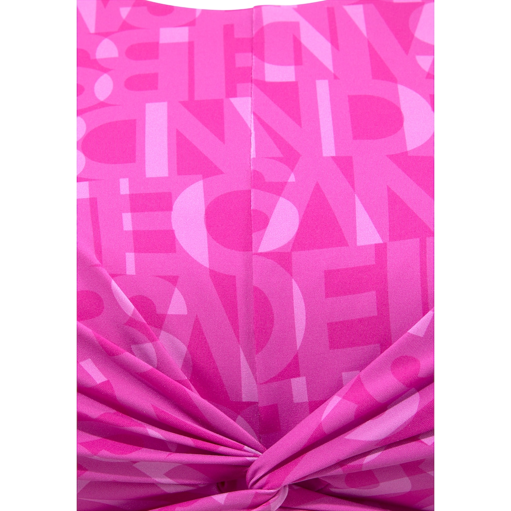 Elbsand Crop-Bikini-Top »Letra«, mit tollem Wording