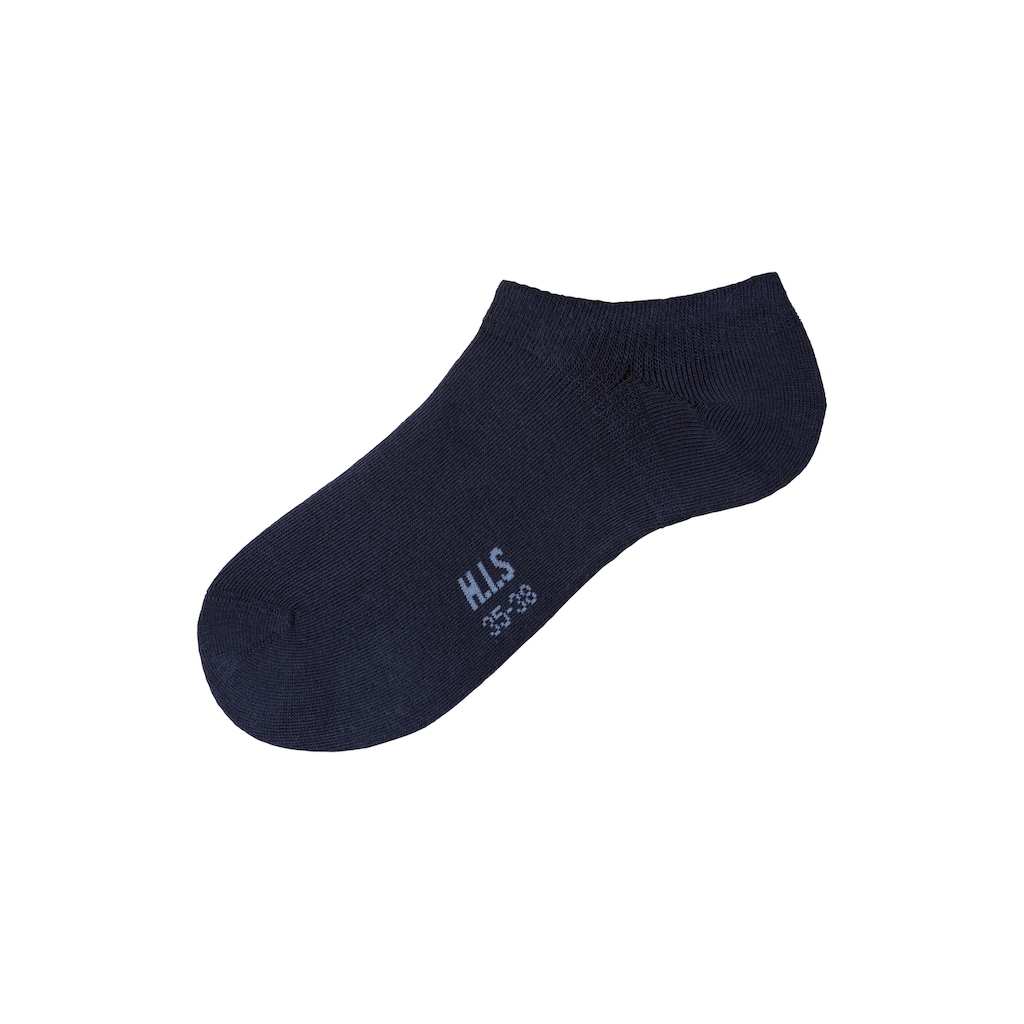 H.I.S Sneakersocken, (Packung, 6 Paar), mit besonders kurzem Schaft