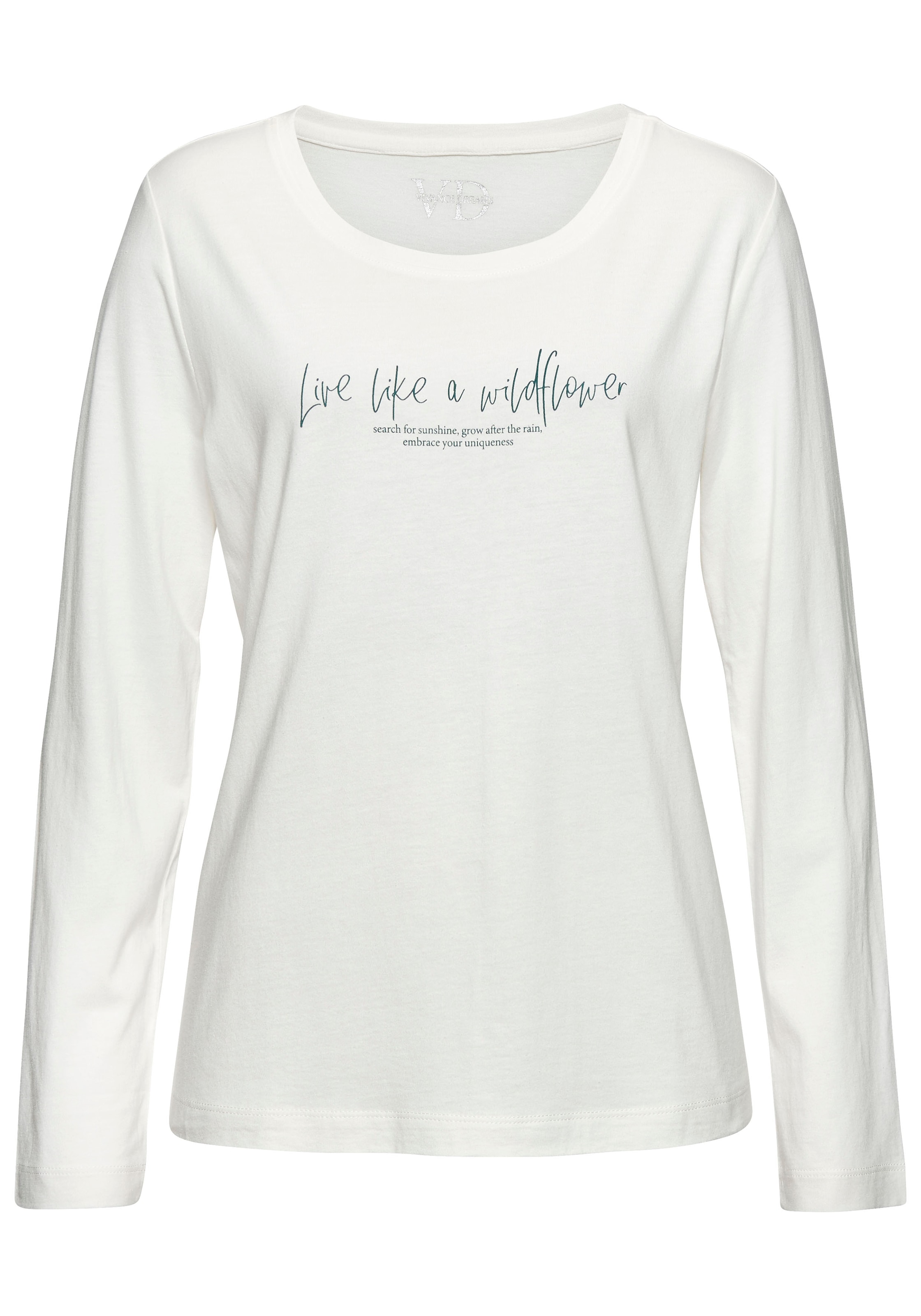 Vivance Dreams Pyjama Set, 2 tlg. Mit schönem Muster