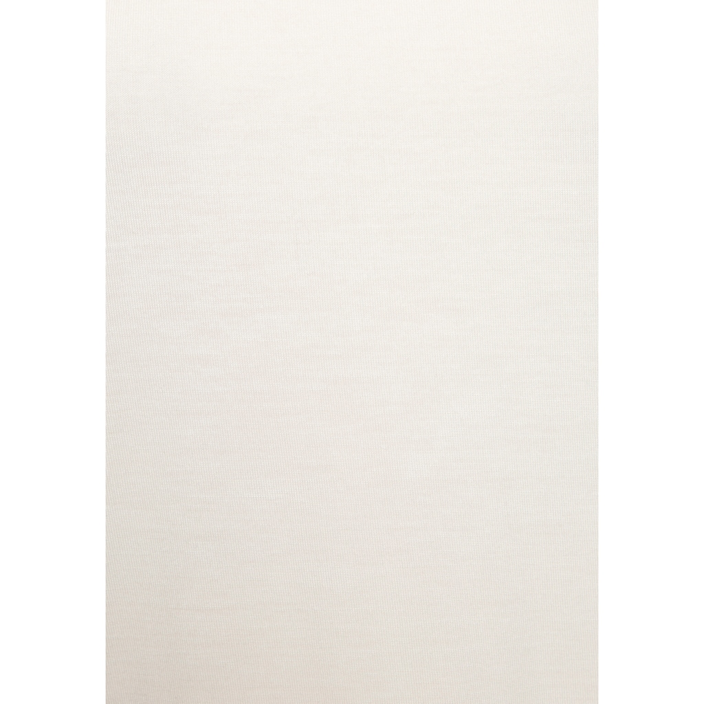 Vivance Kurzarmshirt, mit Zierschnalle, Sommertop, casual