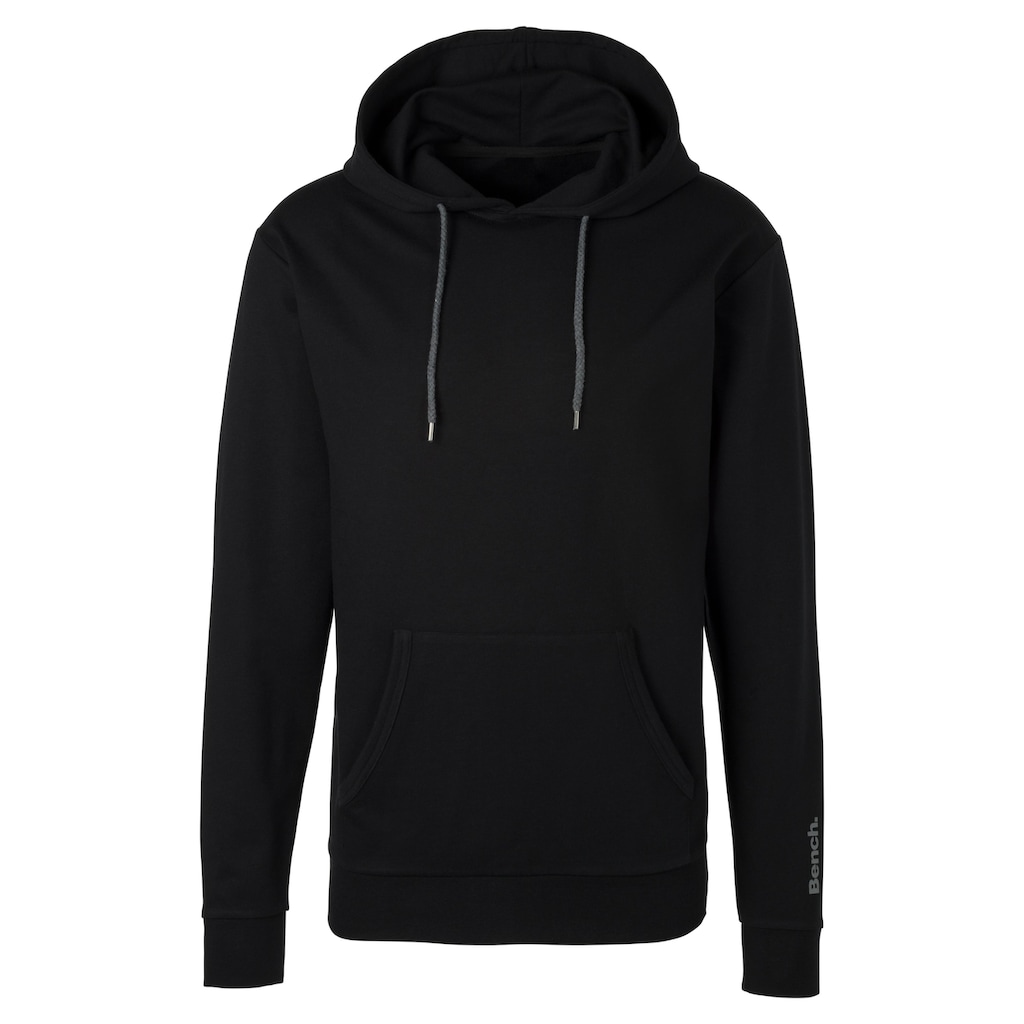 Bench. Loungewear Hoodie, Langarm, Sweatshirt mit Rundhals und Kapuze, Baumwollmischung