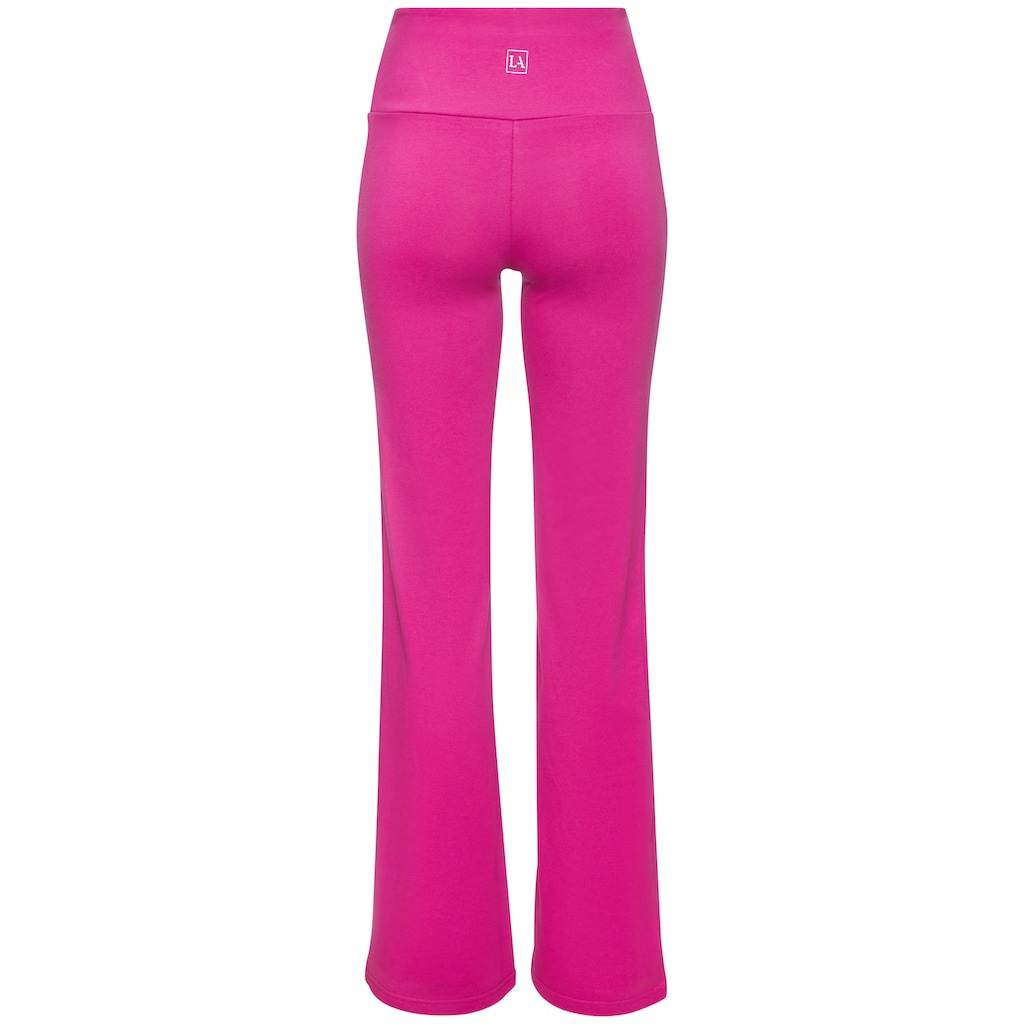 LASCANA ACTIVE Jazzpants, mit breitem Bündchen