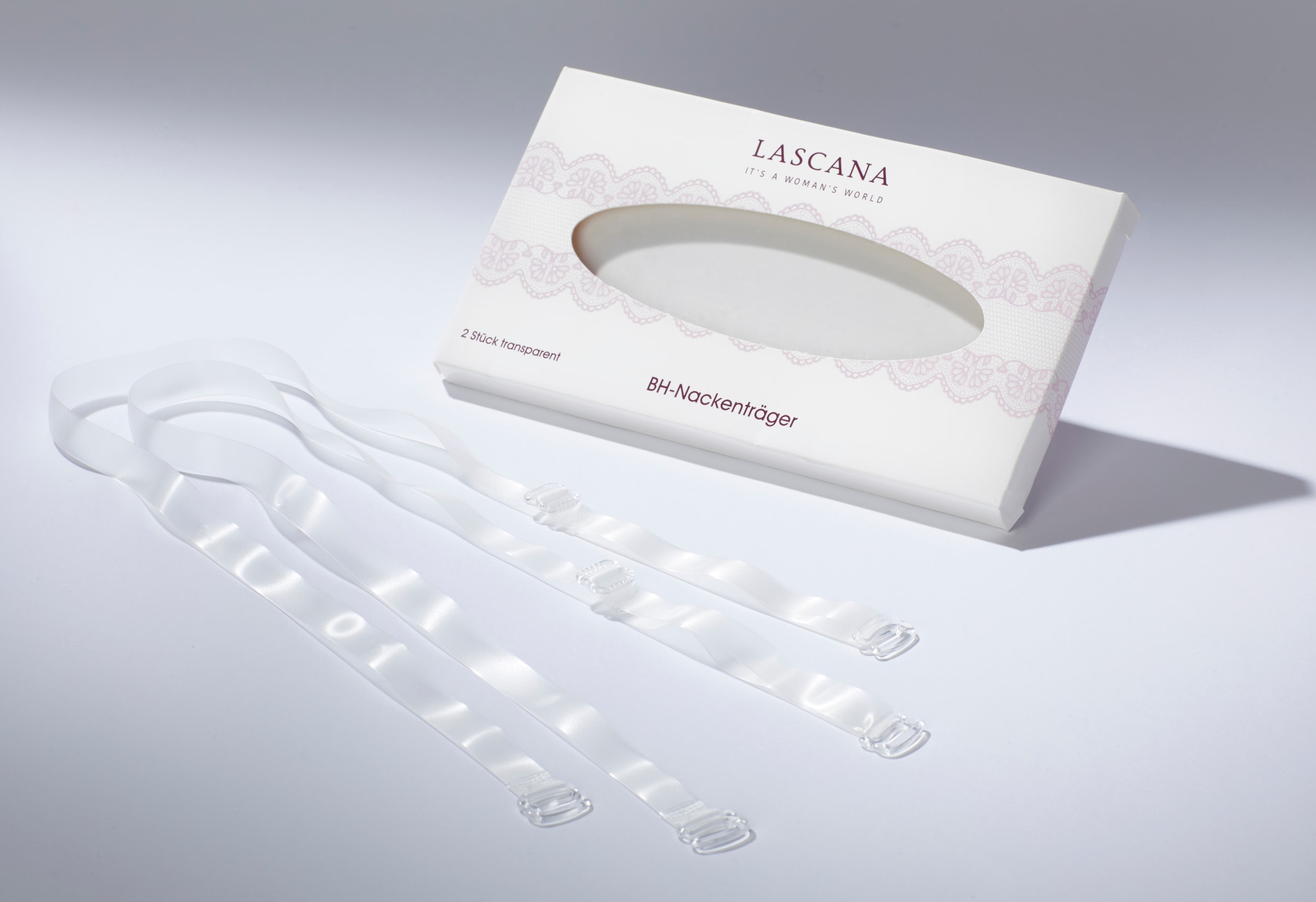 LASCANA BH-Nackenträger 1 Stk. transparent, leicht austauschbar