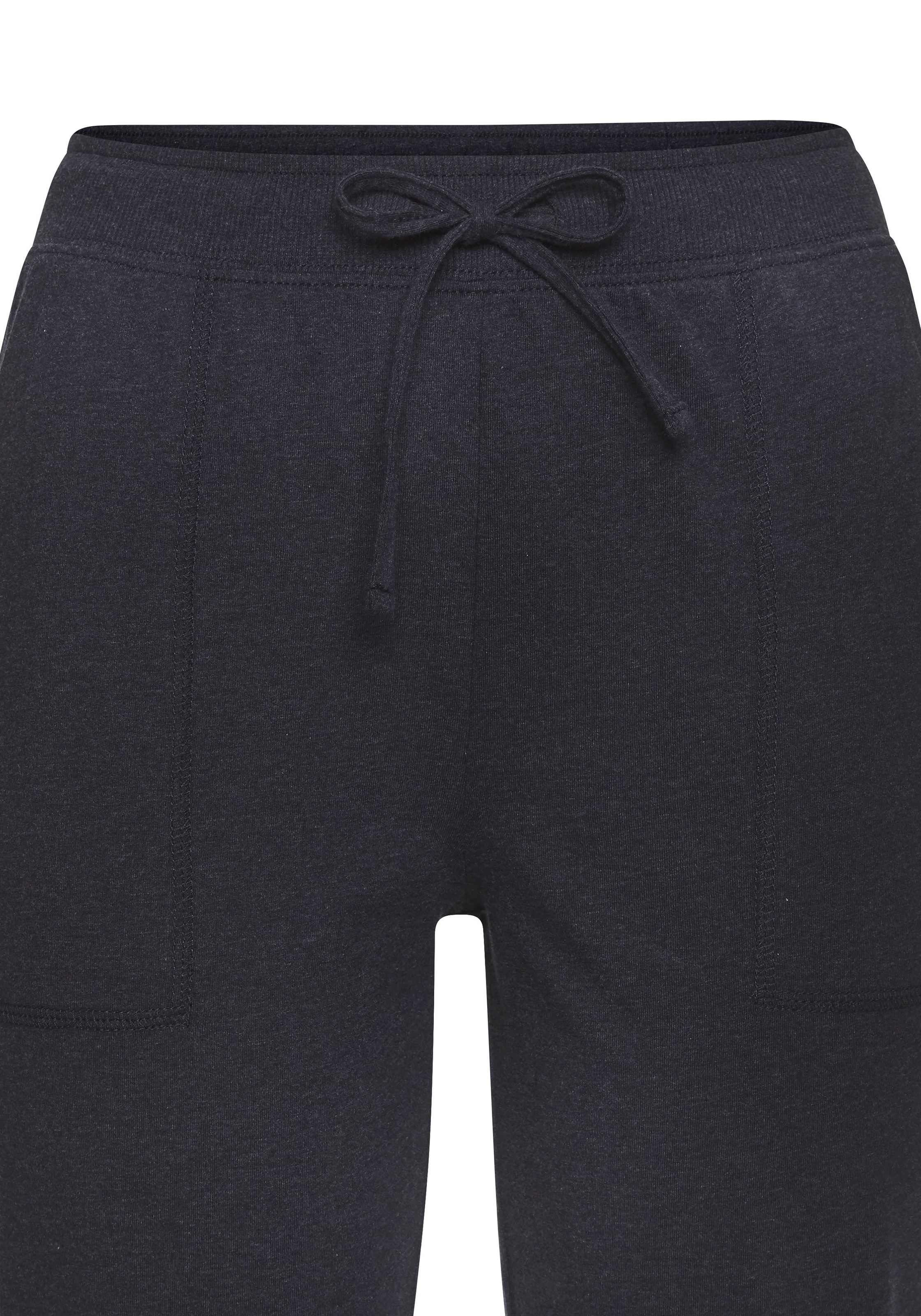 Vivance Dreams Pyjama, (2 tlg.), mit schönem Melangeeffekt