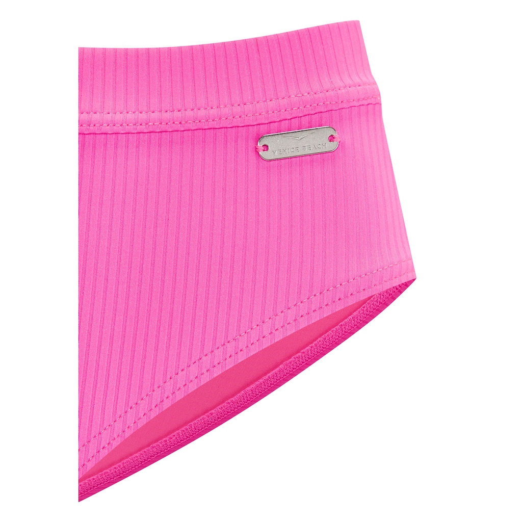 Venice Beach Bikini-Hose »Lucky«, aus gerippter Strukturware