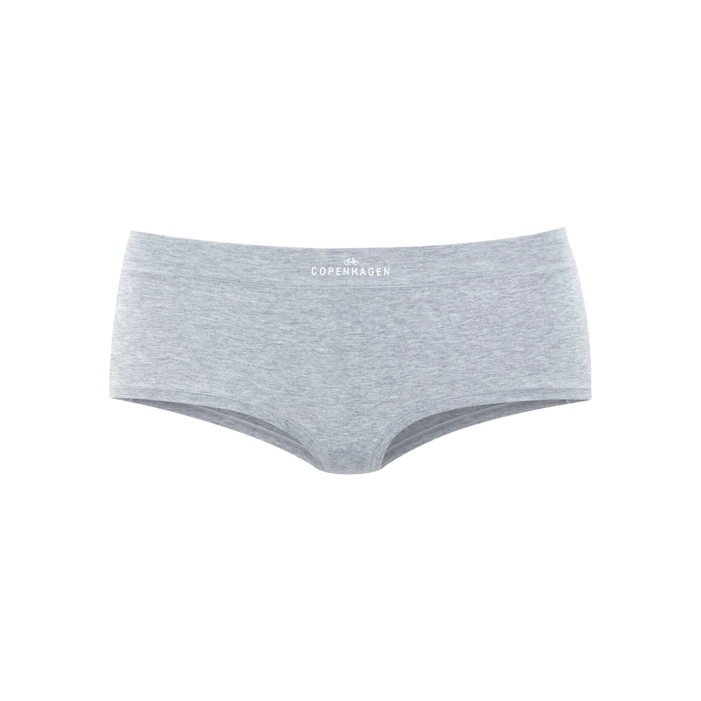 Copenhagen Studios Panty »mit Logodruck am Bund«, (3er-Pack), aus softer Bio-Baumwollqualität