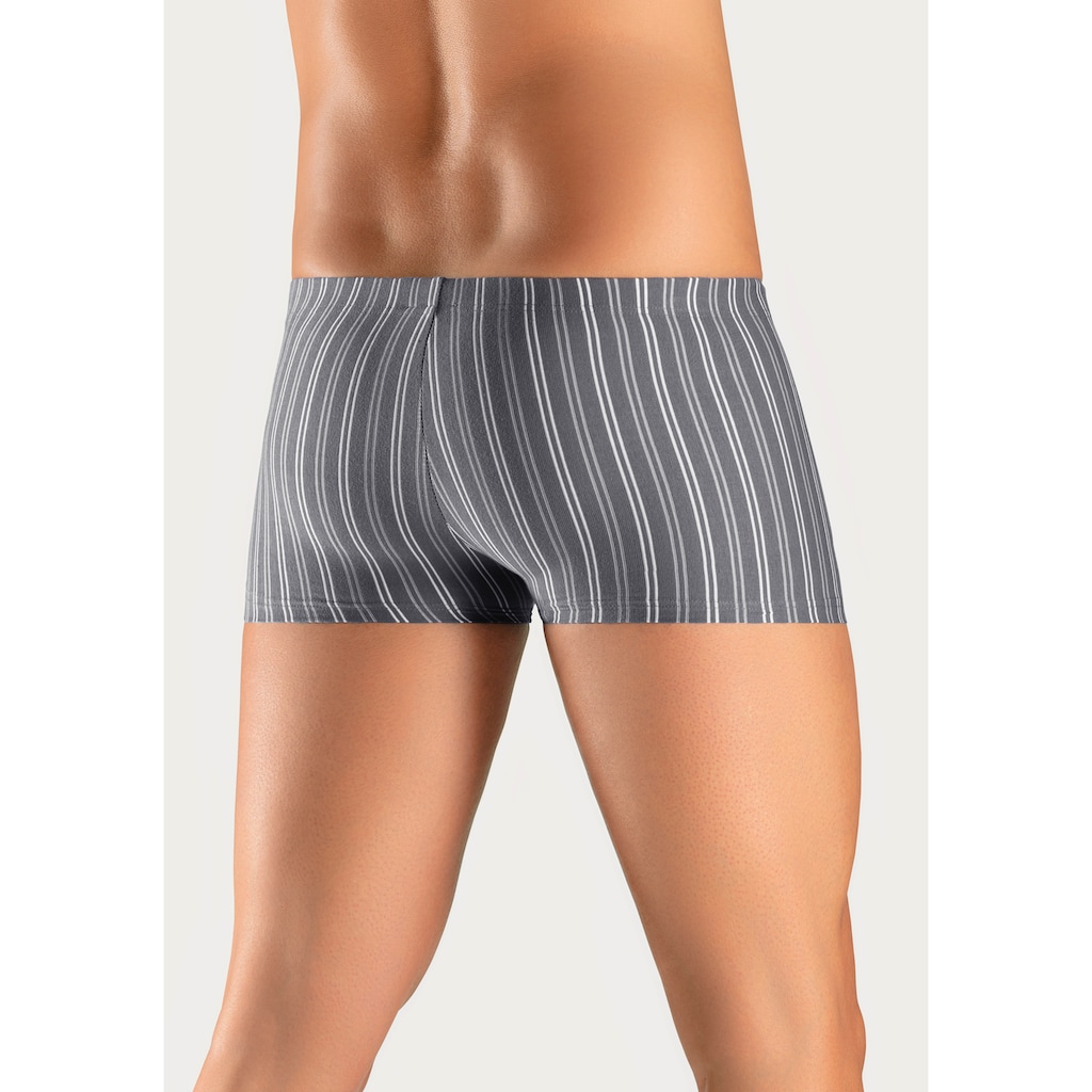 le jogger® Boxer »Boxershorts für Herren«, (Packung, 3 St.), mit garngefärbten Streifen