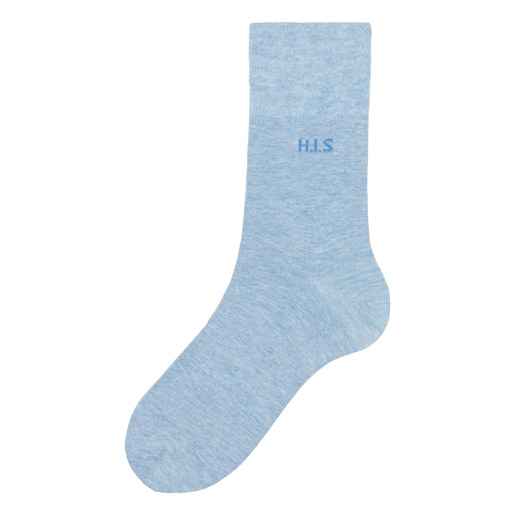 H.I.S Socken, (Packung, 12 Paar), ohne einschneidendes Gummi