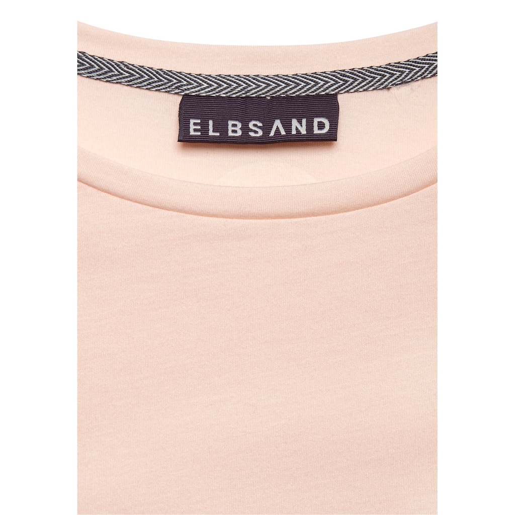Elbsand Longsleeve »Tira«, mit Logodruck hinten, Langarmshirt, sportlich-casual