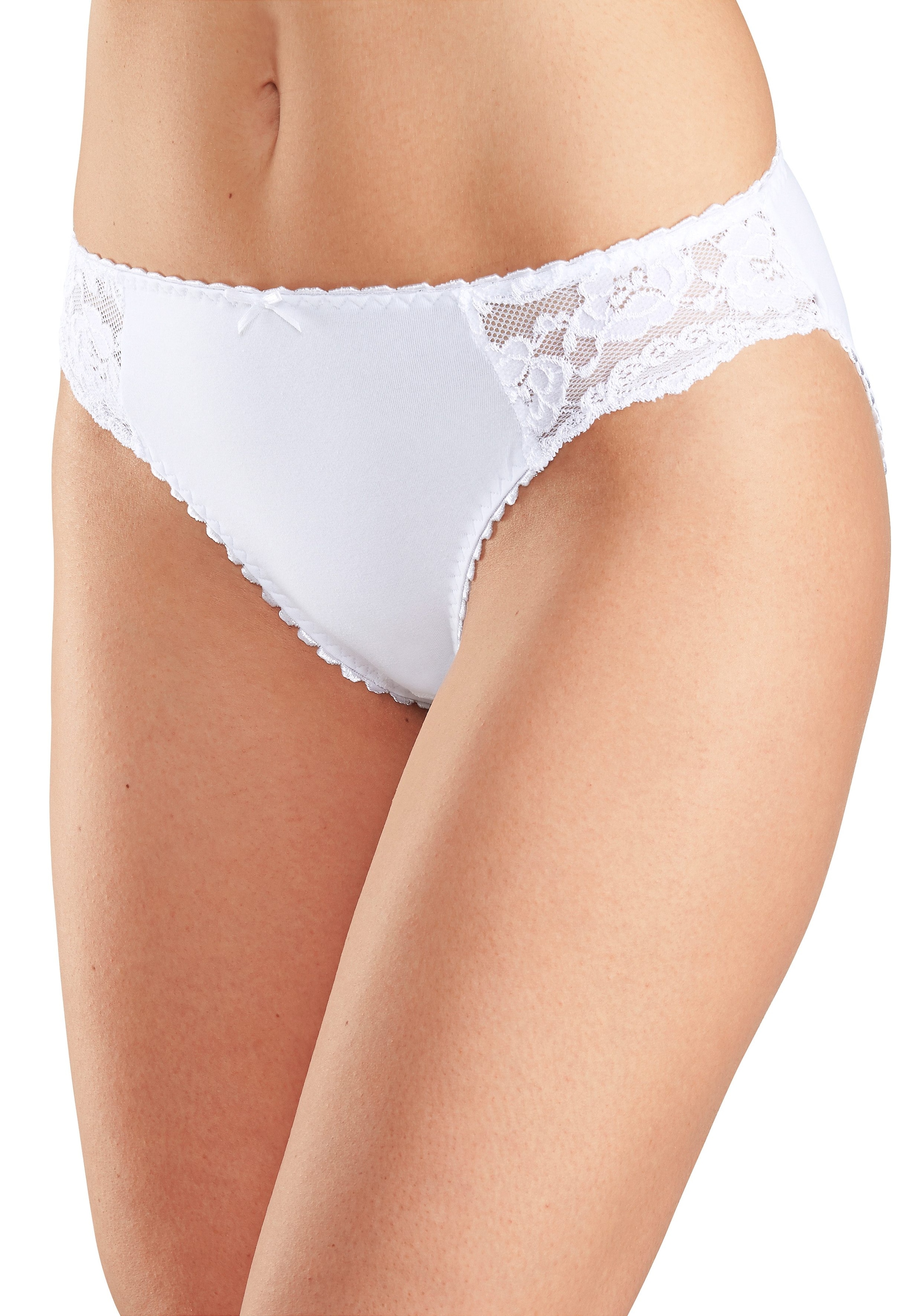 petite fleur Jazz-Pants Slips, (6er-Pack), aus elastischer Baumwoll-Qualität