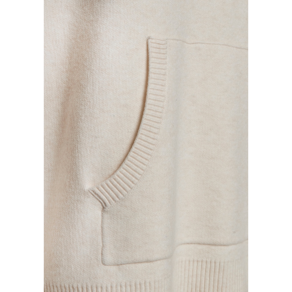 Elbsand Hoodie, aus hochwertigen Strick