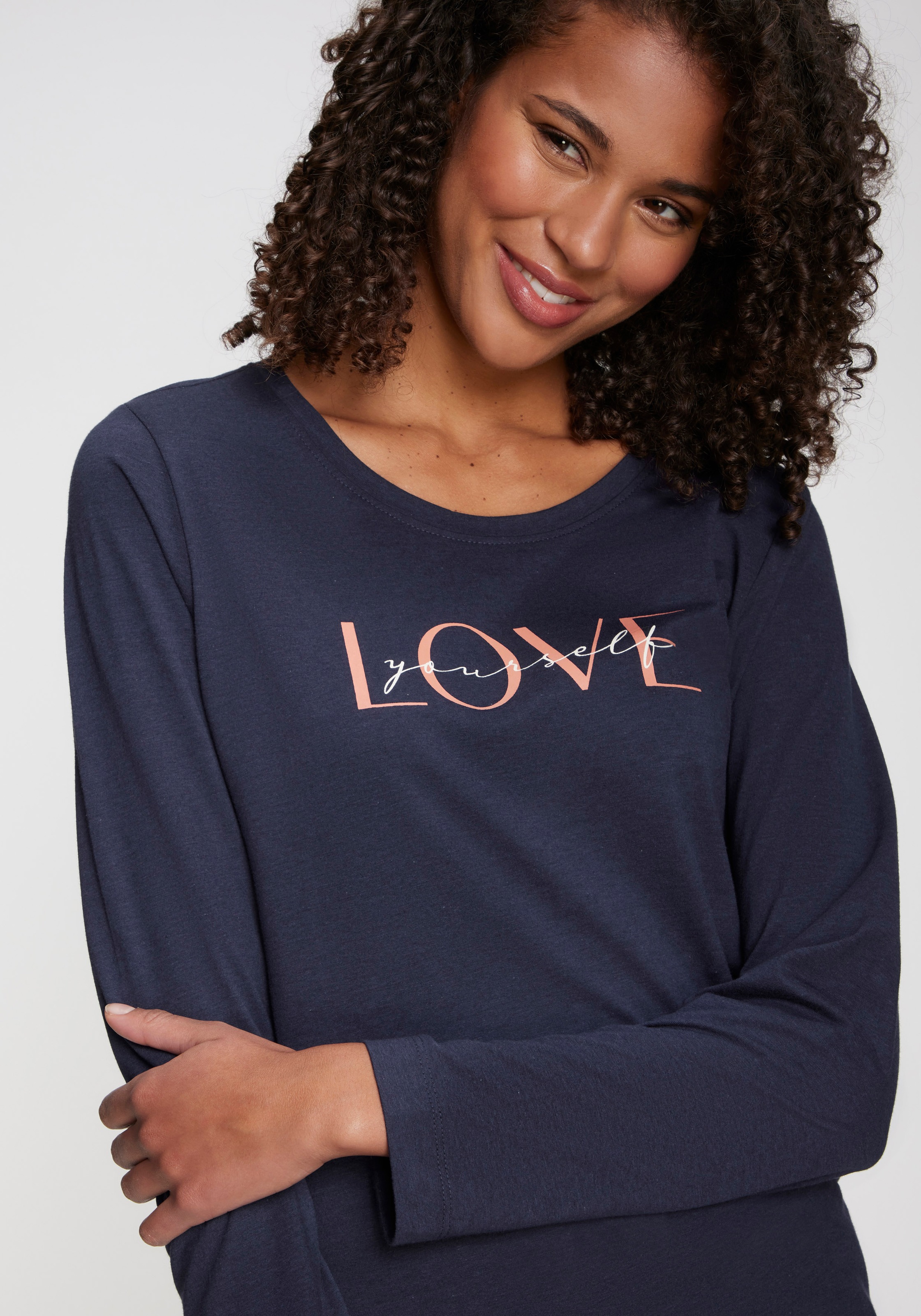 Vivance Dreams Longsleeve mit schönem Frontprint