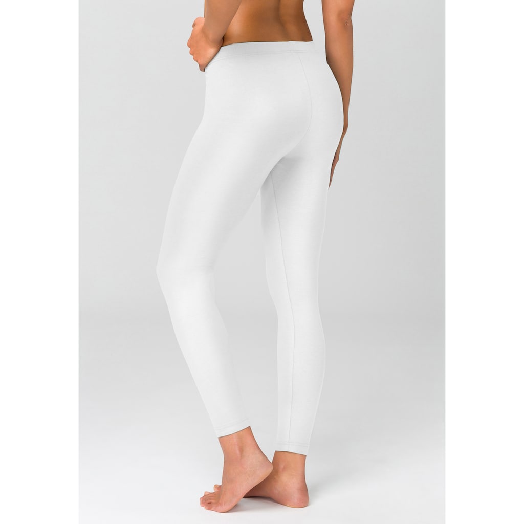 Vivance active Leggings, (2er-Pack), mit Gummibund, Loungewear