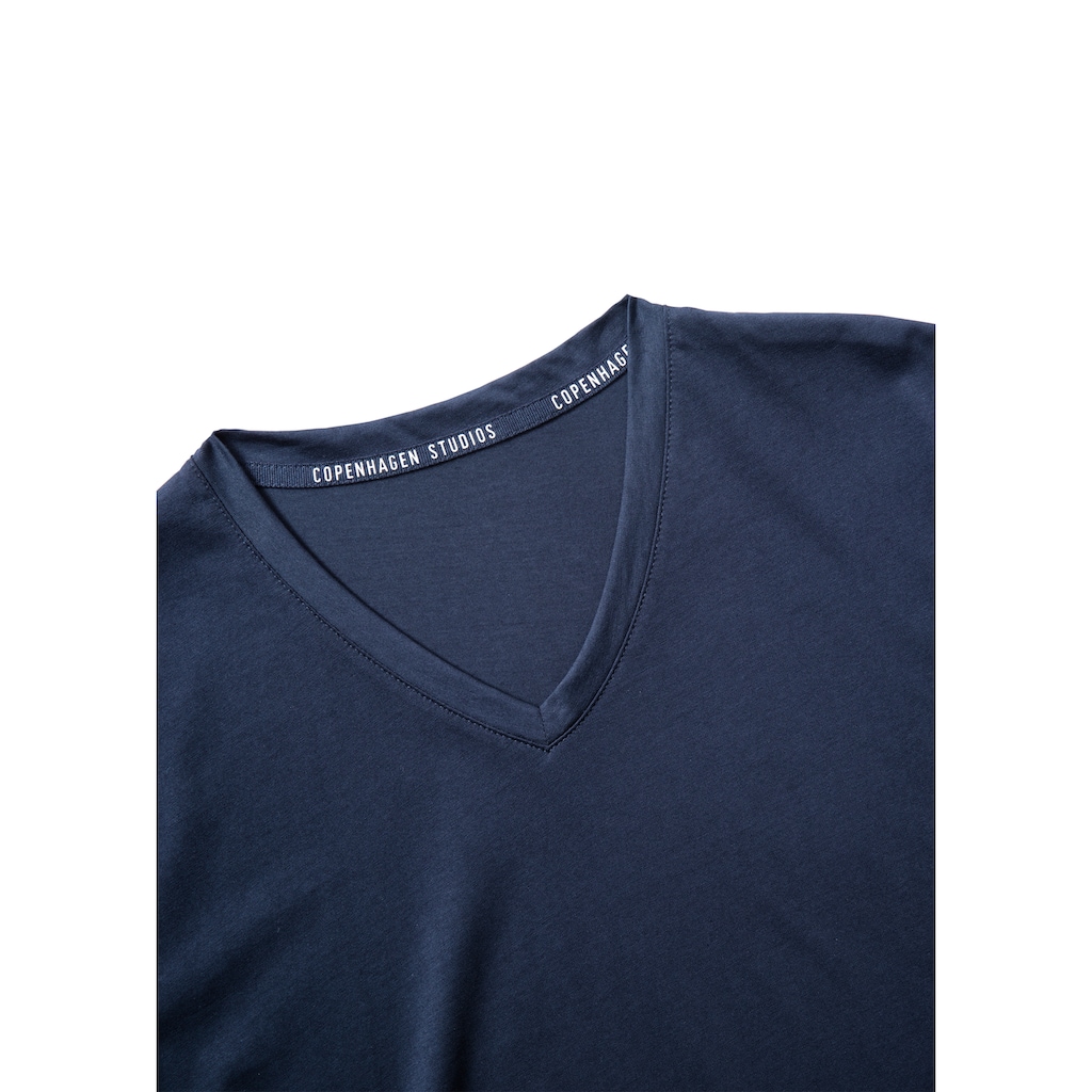 Copenhagen Studios T-Shirt, (3er-Pack), Unterziehshirt aus hochwertiger Bio-Baumwolle