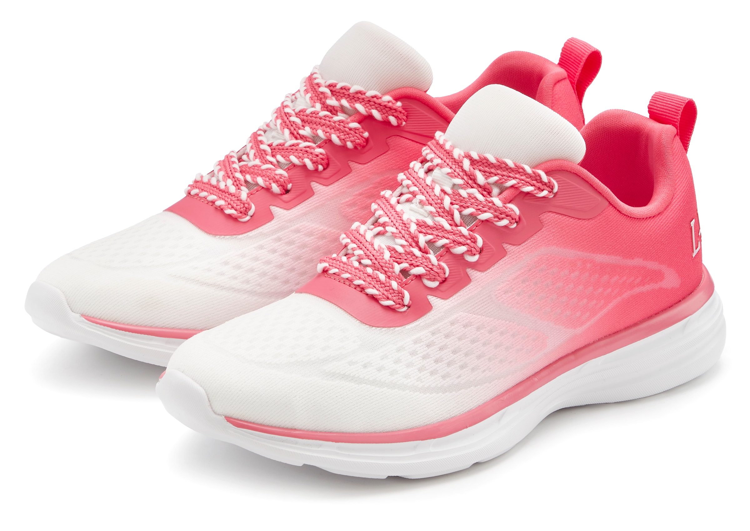 LASCANA Sneaker »Halbschuh, Freizeitschuh, Turnschuhe,«  NEU mit modischen Farbdetails VEGAN