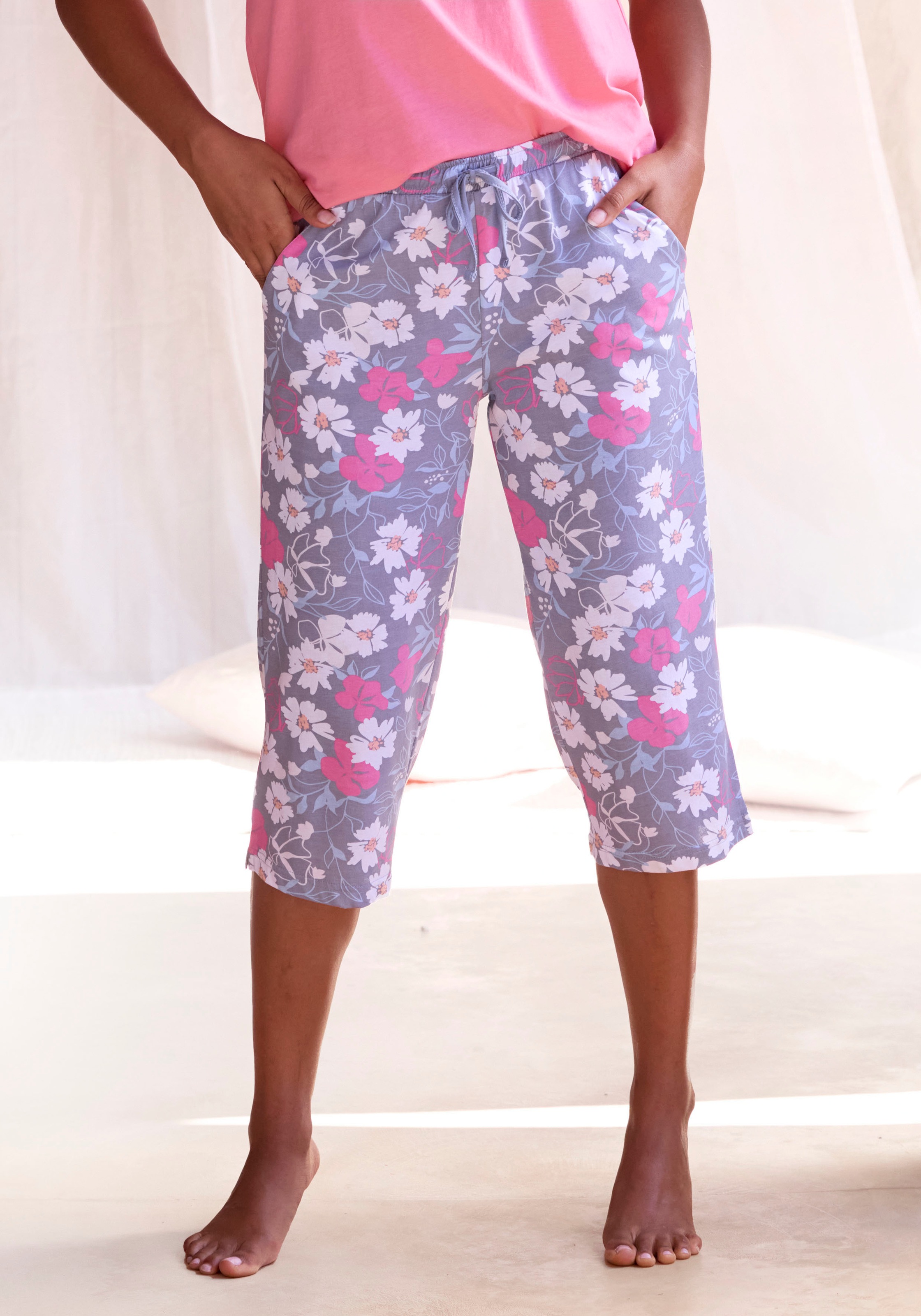 Vivance Dreams Caprihose in schmaler Capriform