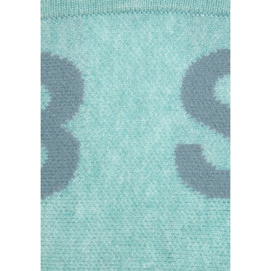 Elbsand Strickjacke, aus hochwertigen Strick und eingestricktem Logo, Loungewear