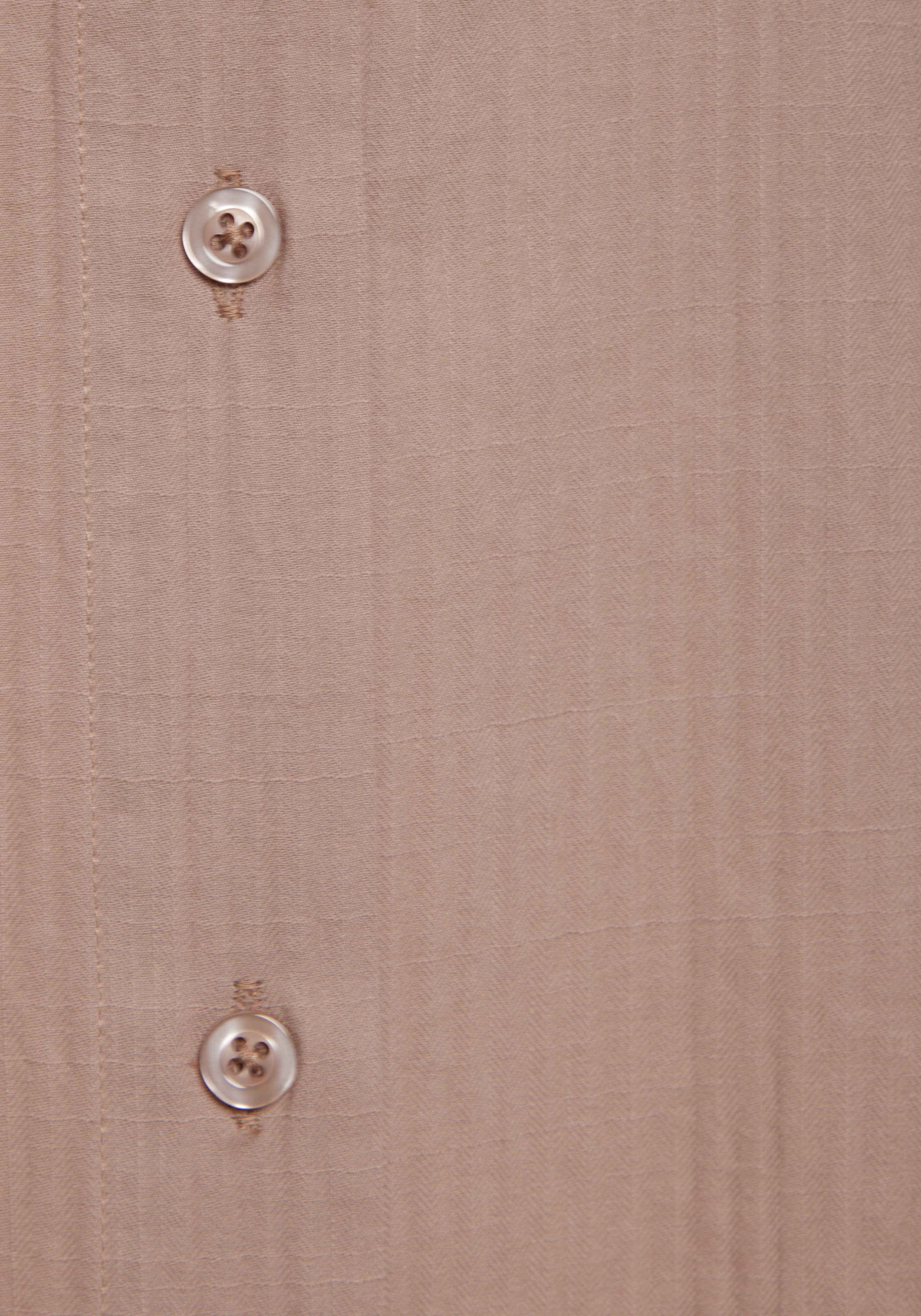 Vivance Blouse chemise en tissu structuré, chemisier femme avec col chemise et patte de boutonnage
