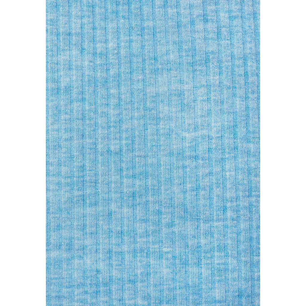 s.Oliver Pyjamaoberteil, in elastischer Rippware