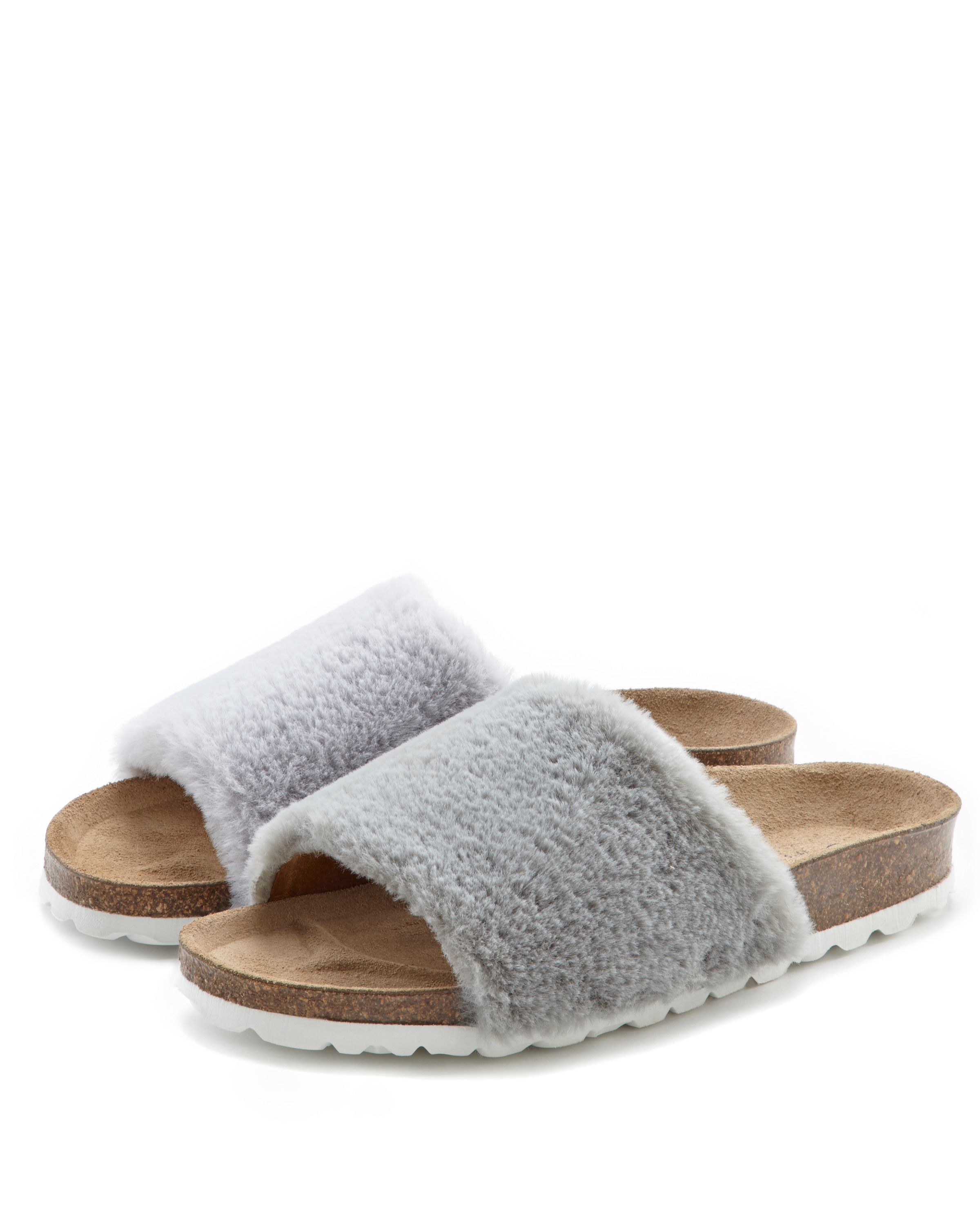 LASCANA Hausschuh »Pantolette,«  Mule, Sandale, offener Schuh, Korkfussbett, Pantoffel