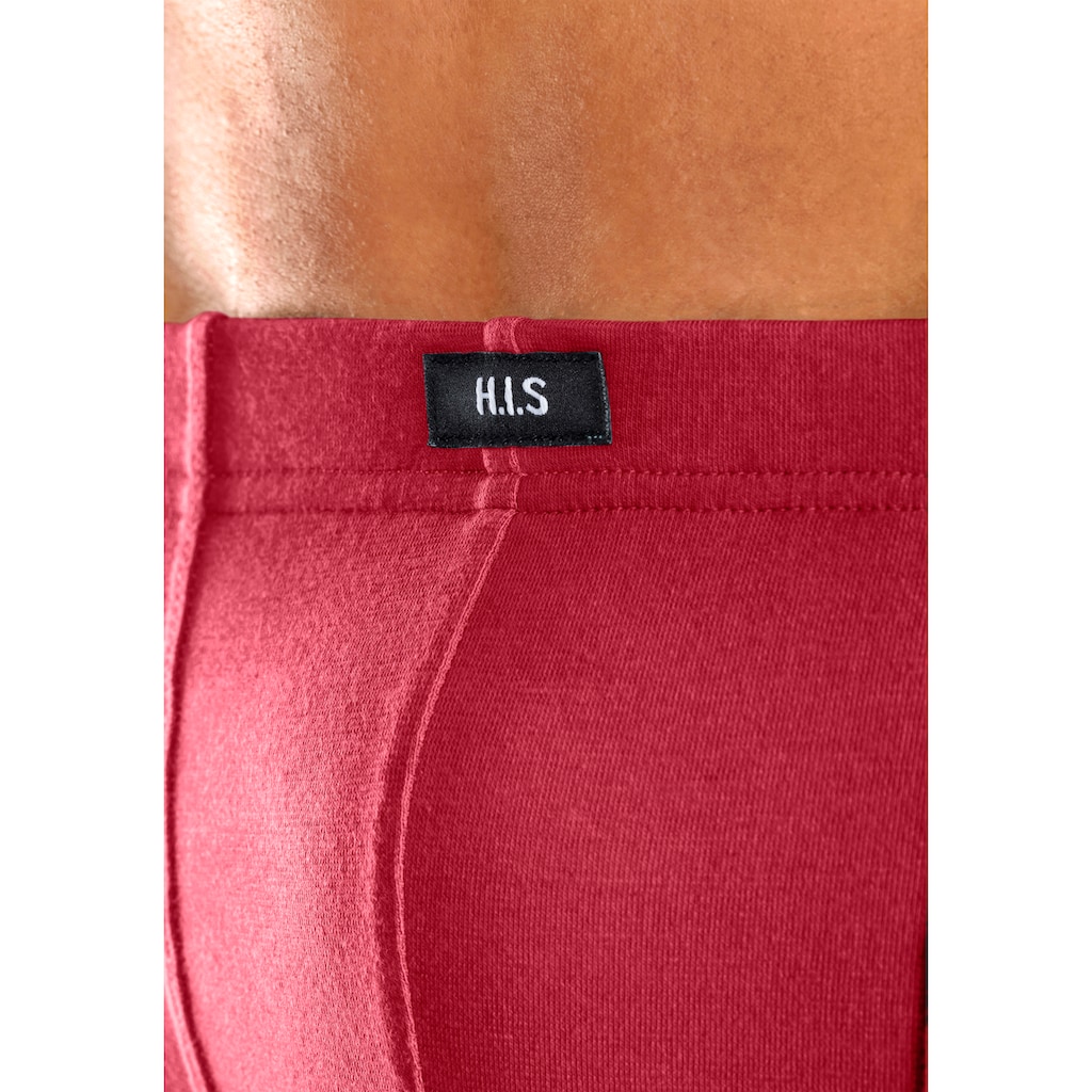 H.I.S Hipster, (Packung, 5 St.), knapp sitzende Boxershorts aus Baumwollstretch