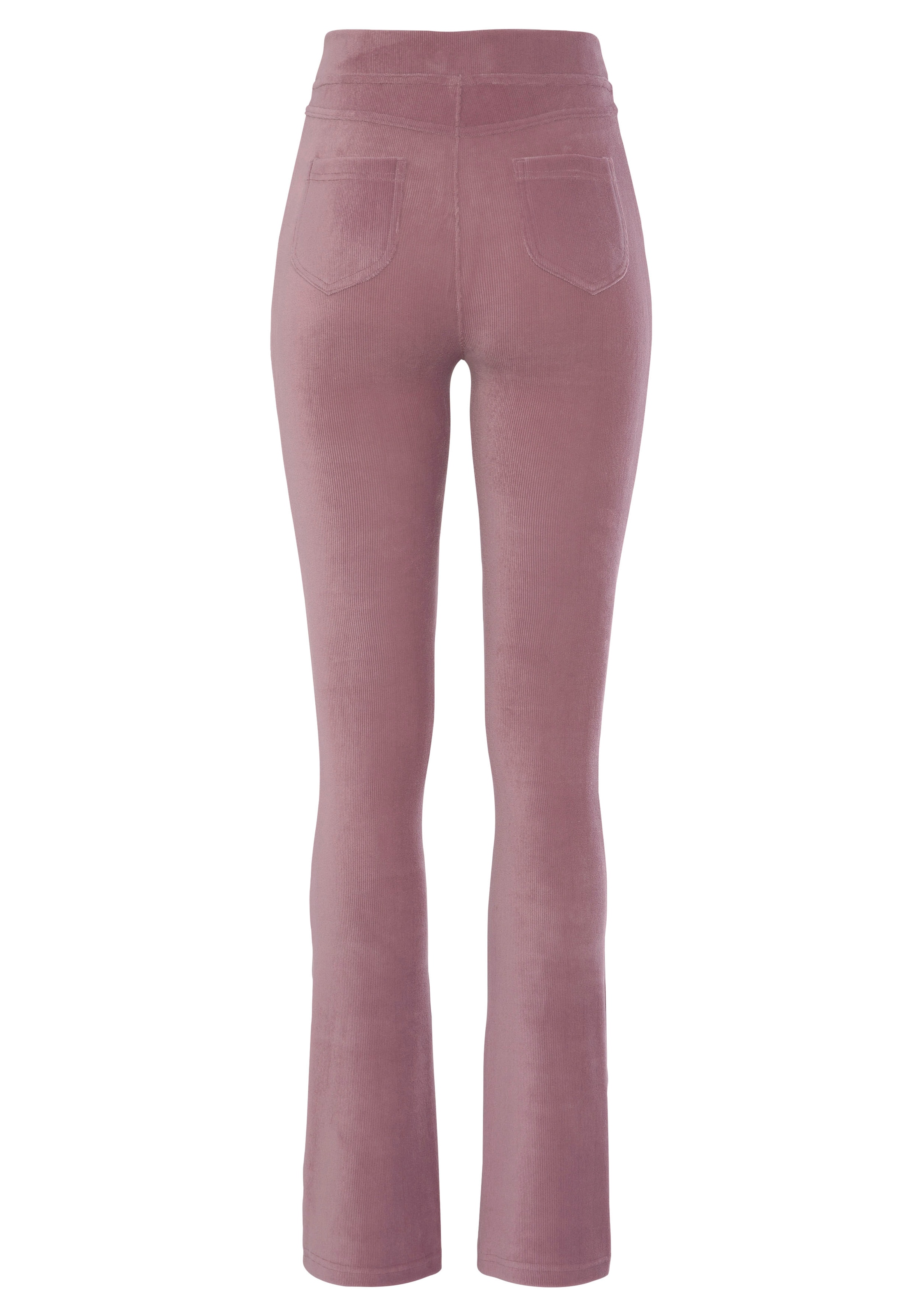LASCANA Jazzpants, aus weichem Material in Cord-Optik, Loungewear