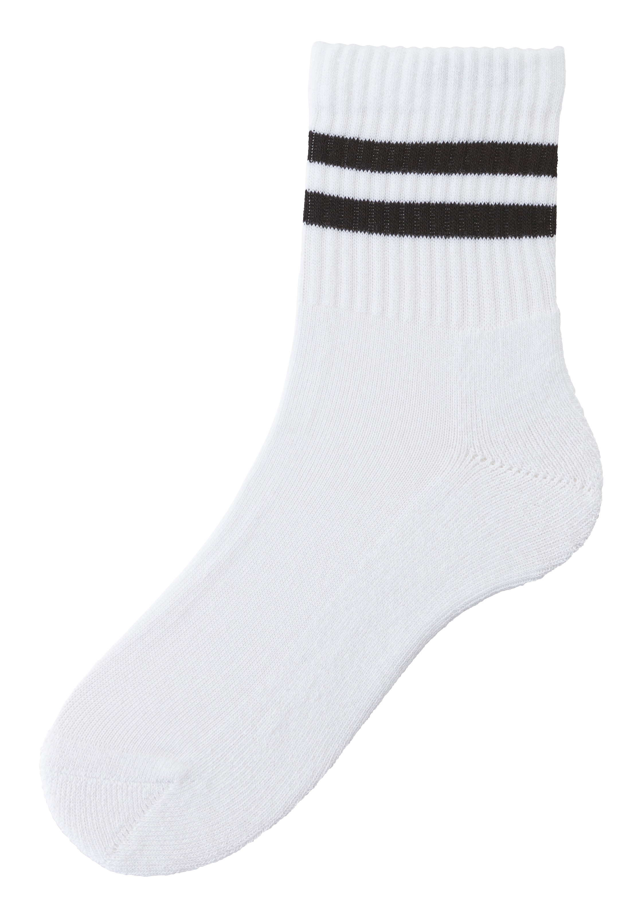 H.I.S Sportsocken Packung, 6 Paar tlg. klassische Tennissocken mit Streifen