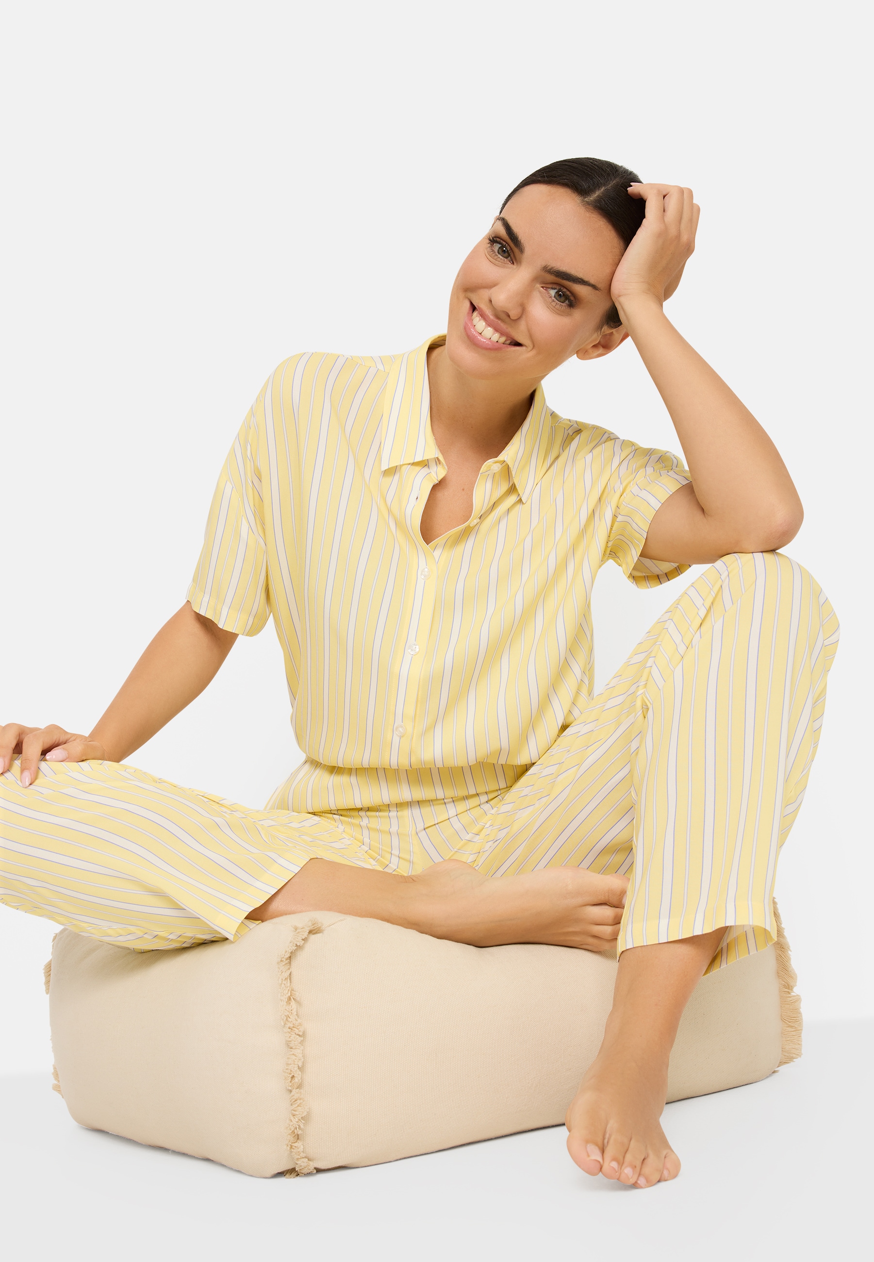 LSCN by LASCANA Pyjama Ensemble, 2 avec pantalon ballon large