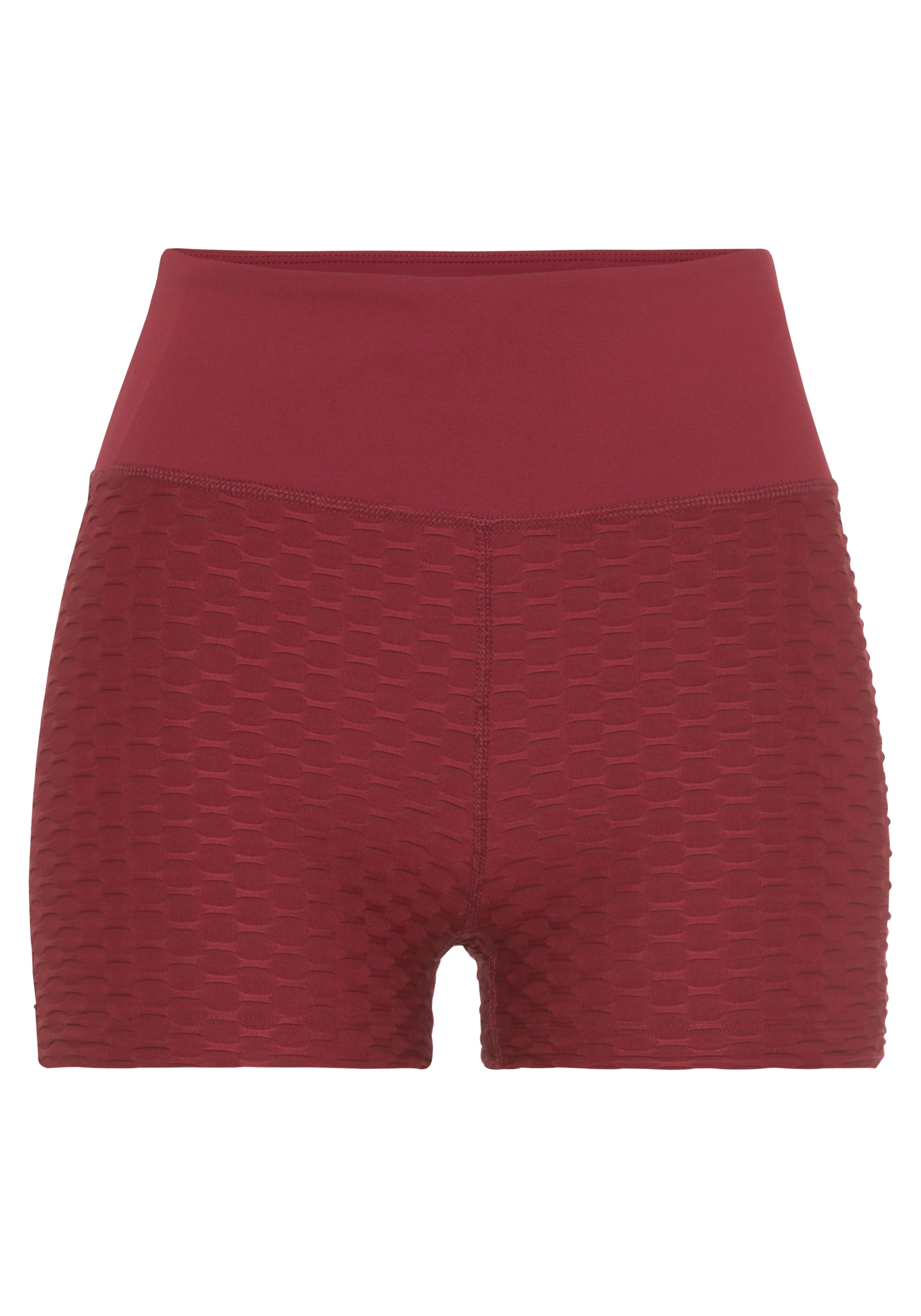 Vivance active Shorts, mit breitem Bund und Wabenoptik