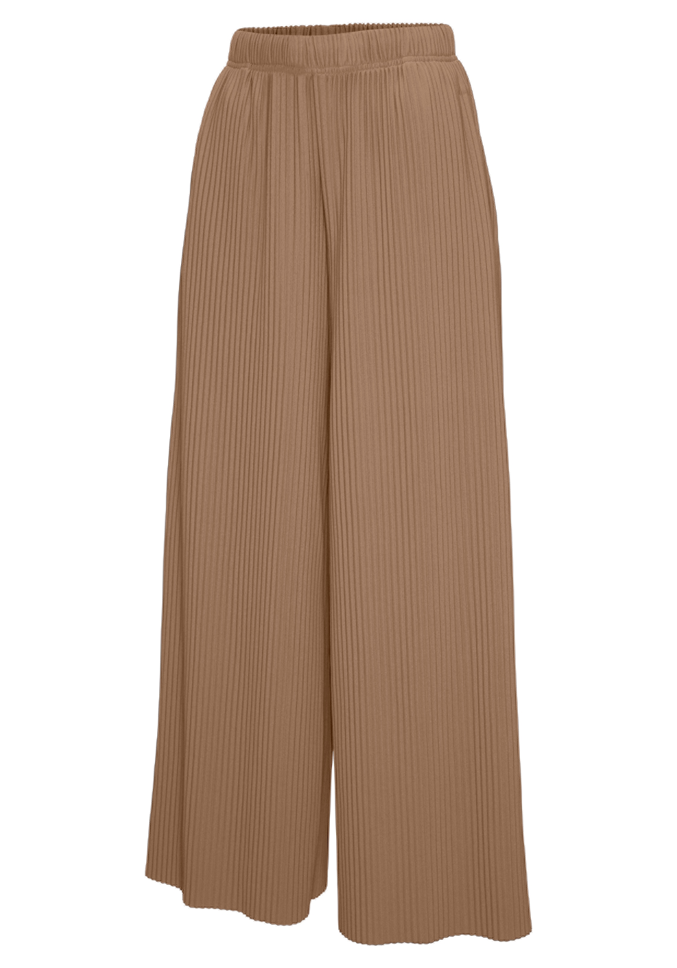 LASCANA Pantalon à enfiler  forme ample, avec plis plissés