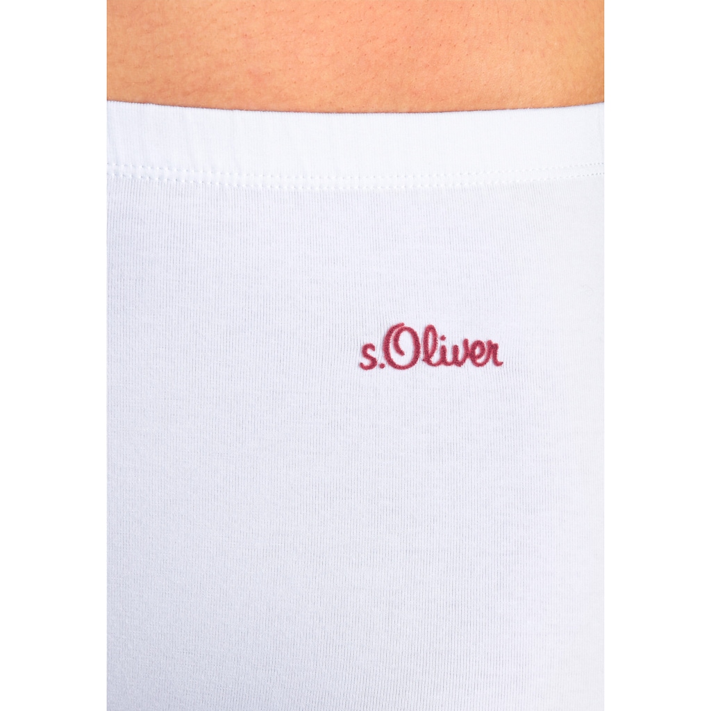 s.Oliver Panty, (3er-Pack), aus elastischer Baumwoll-Qualität