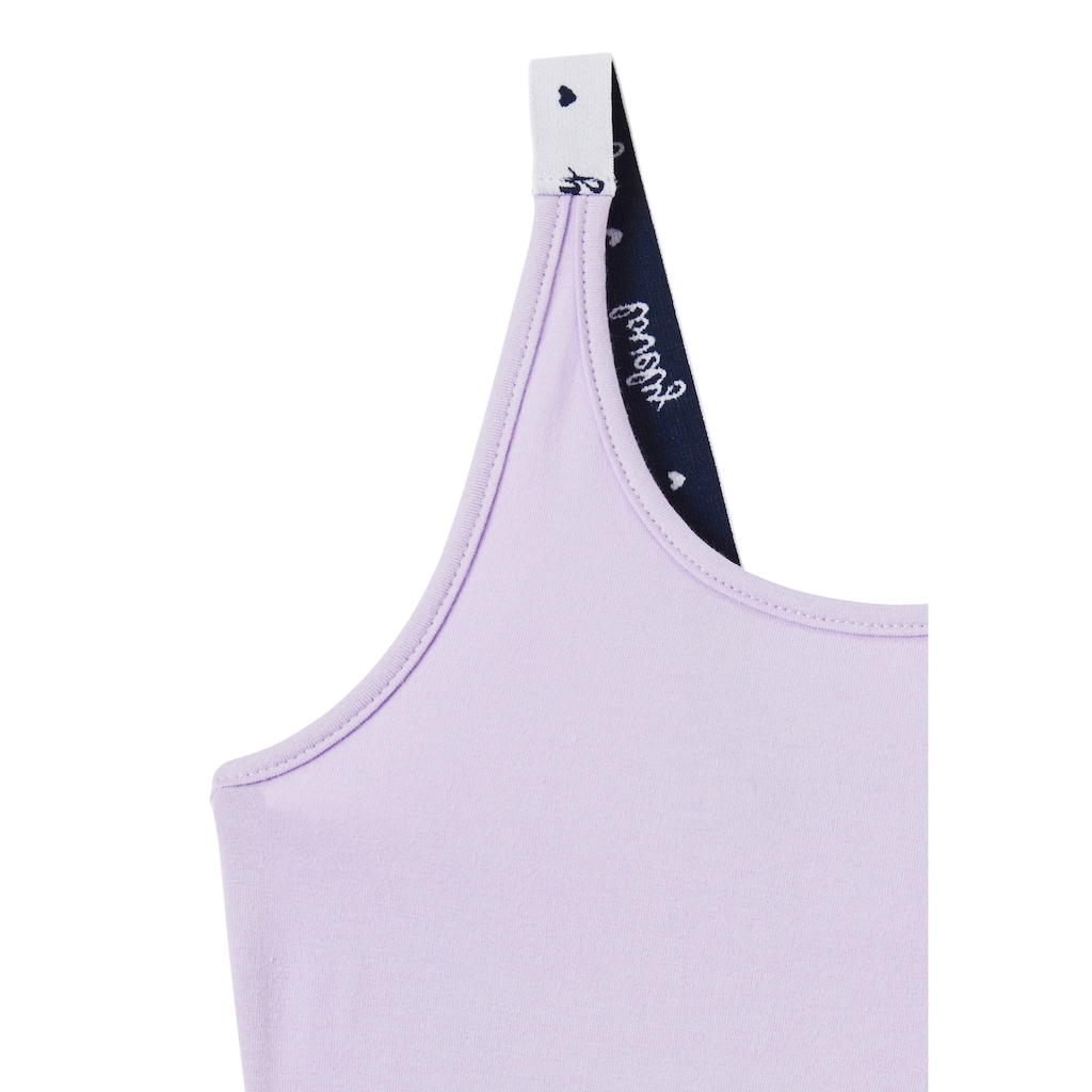 Buffalo Bustier, mit bedruckten Trägern