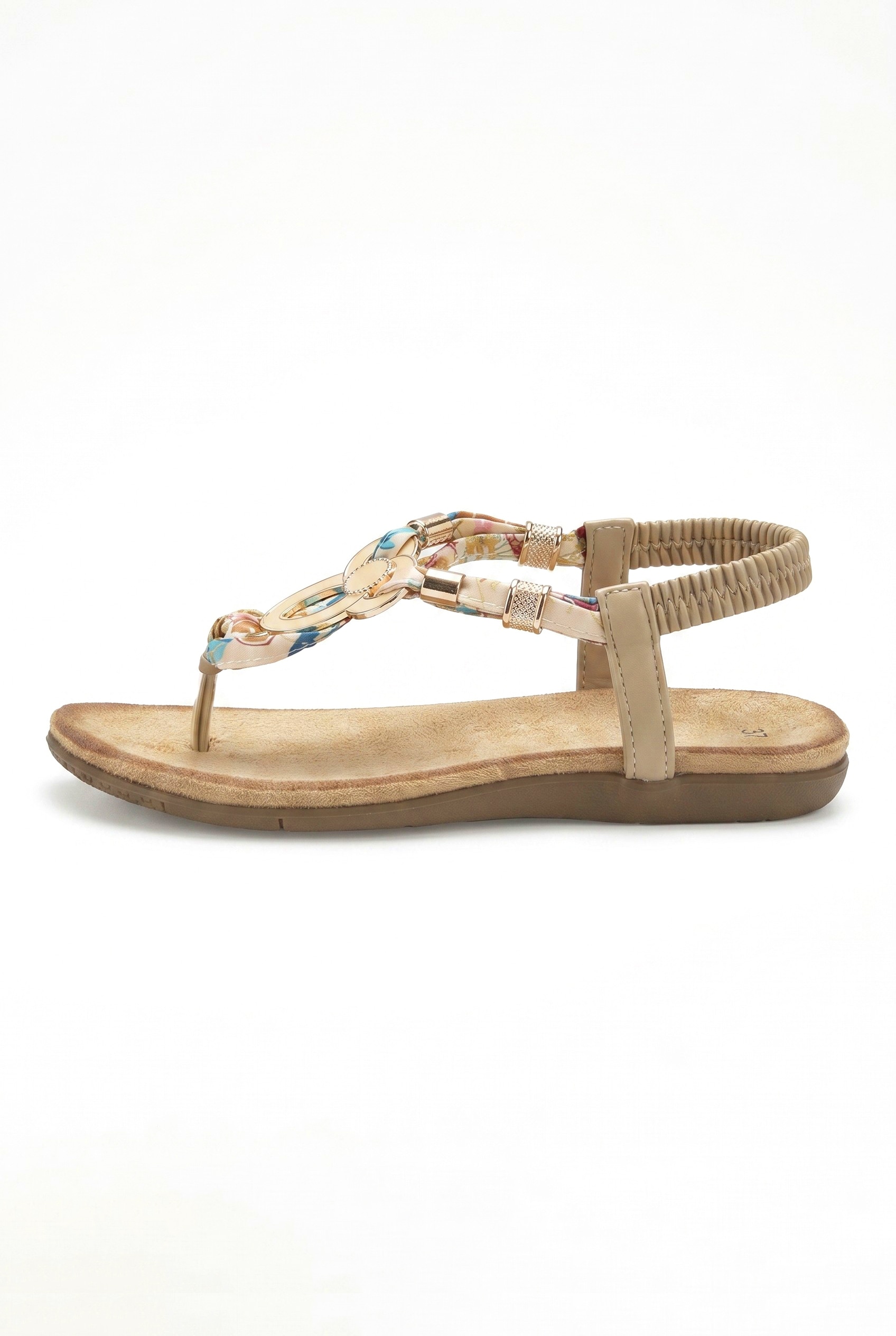 LASCANA Séparateur d'orteils »Sommerschuh, offener Schuh, Sandalette,«  Sandale, Pantolette mit Stretcheinsatz