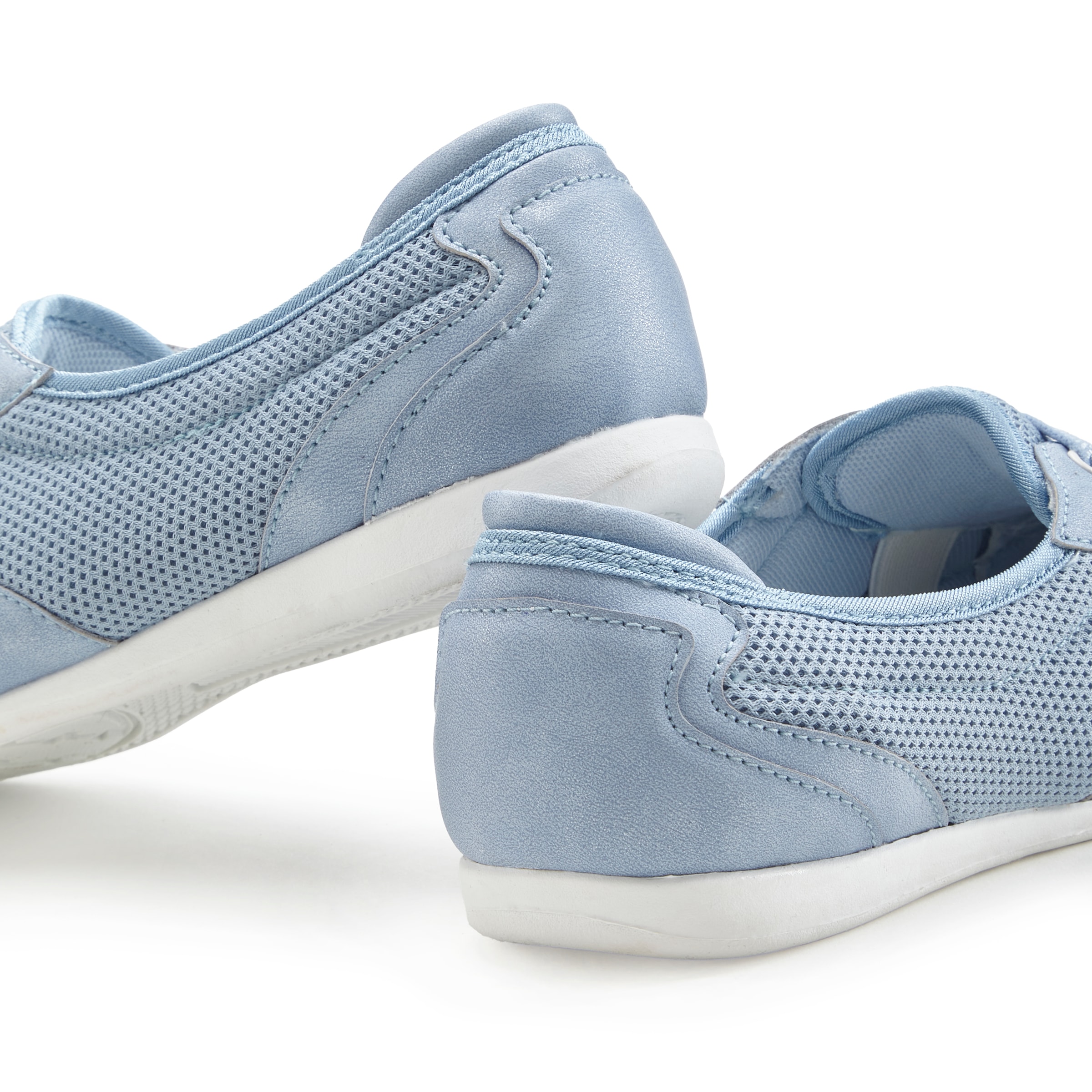 LASCANA Sneaker »Freizeitschuh, Halbschuh,«, in modischer Mesh-Optik zum Reinschlüpfen VEGAN