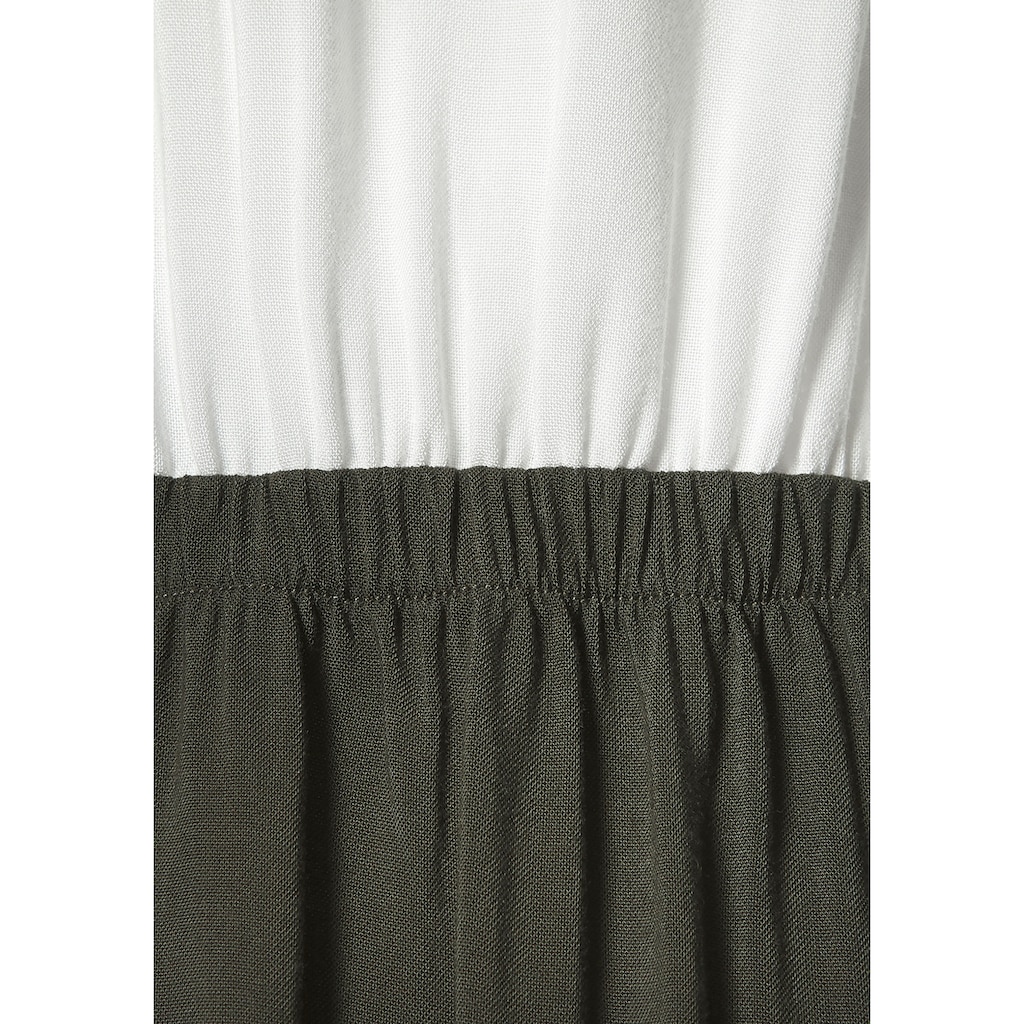 LASCANA Sommerkleid, mit Schleifen, Strandkleid, casual