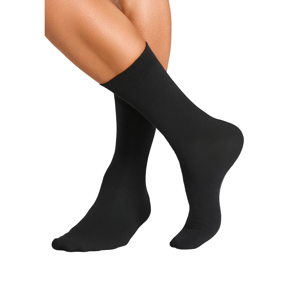 John Devin Businesssocken, (Packung, 6 Paar), lange Form, wertig in Box verpackt
