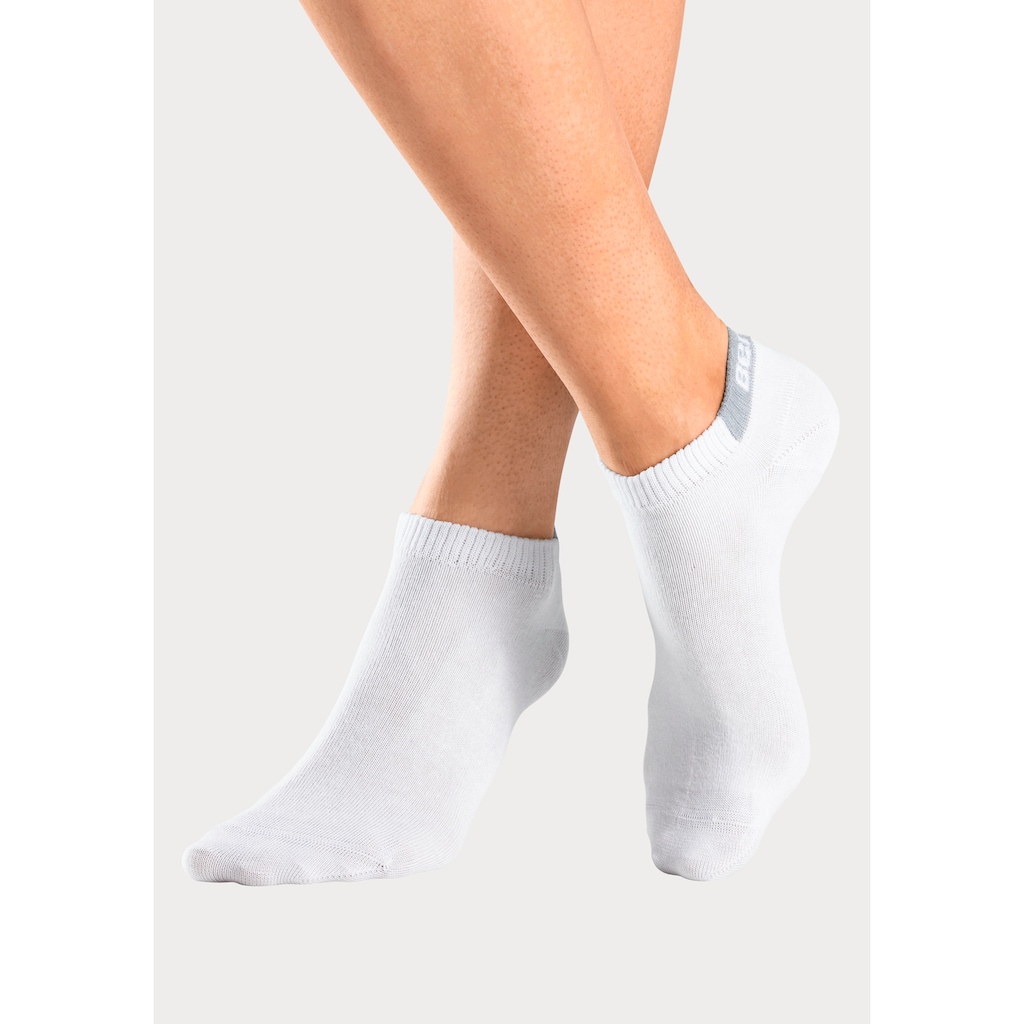 Bench. Sneakersocken, (Packung, 6 Paar), mit unterschiedlichen Designs