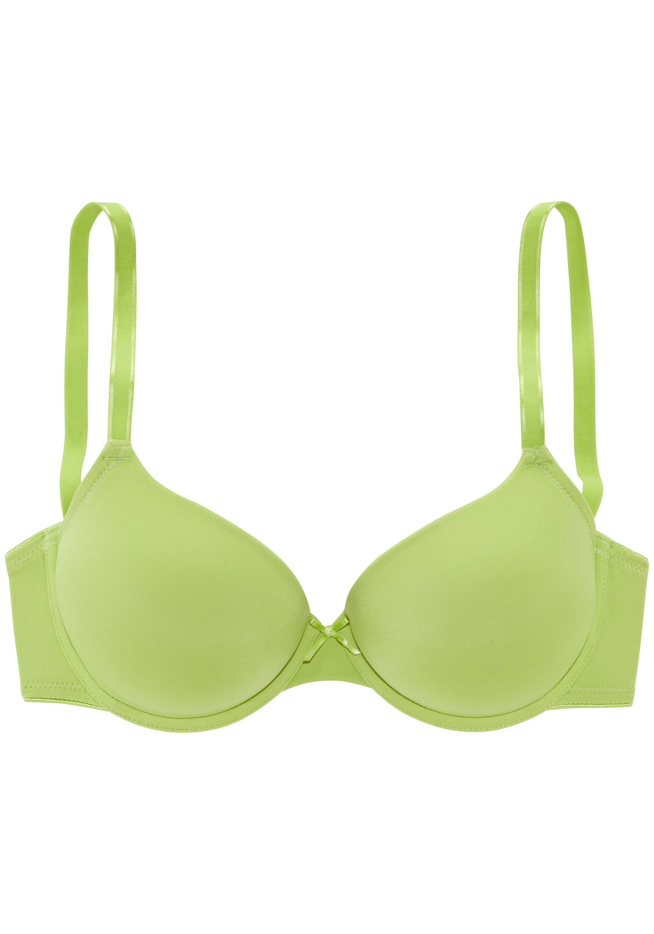 LASCANA Schalen-BH », T-Shirt-BH, Bügel-BH, Ela - perfect basic« aus seidiger Microfaser, bequemer BH, grosse Grössen