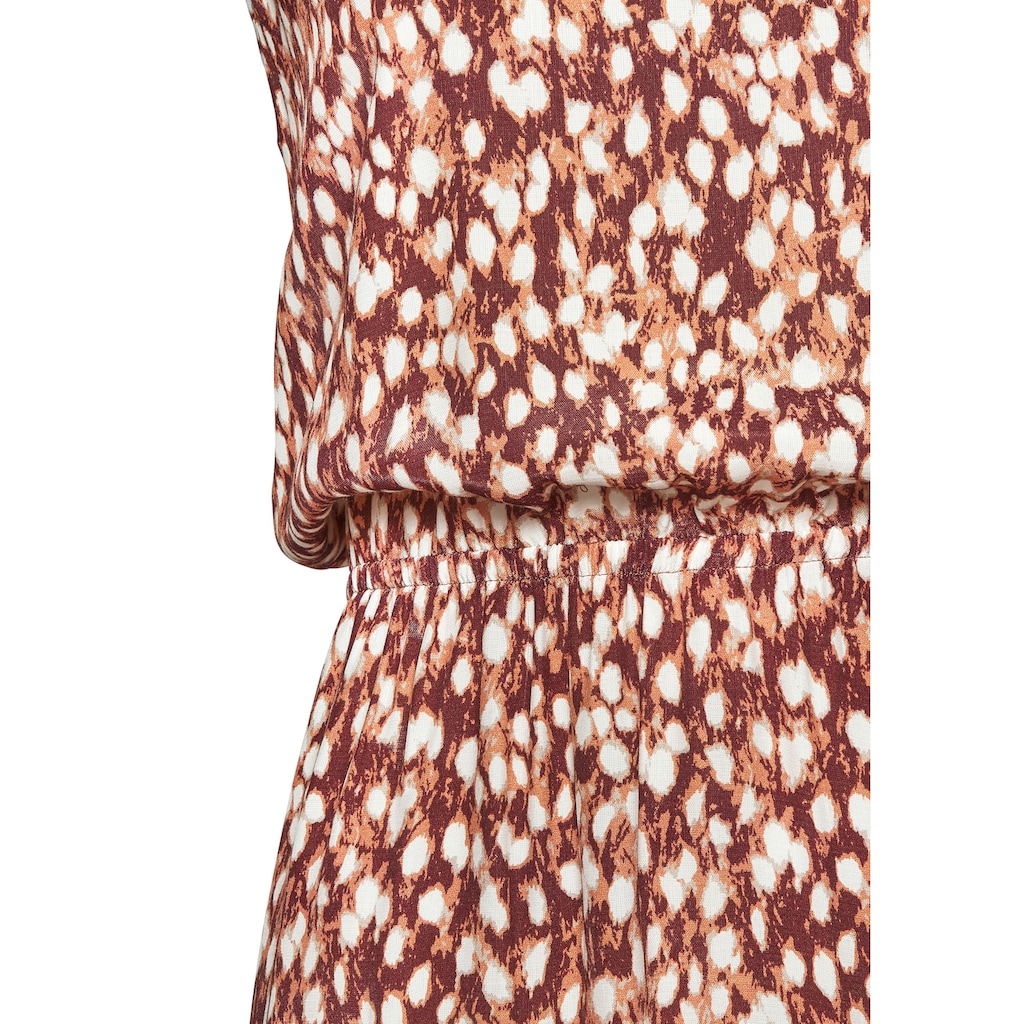 Vivance Maxikleid, mit tiefem Rückenausschnitt, Druckkleid, Damen Kleid lang
