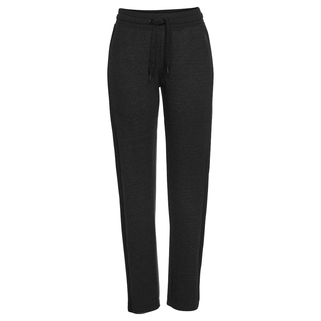 Bench. Loungewear Loungehose, mit Seitenstreifen und geradem Bein, Loungeanzug