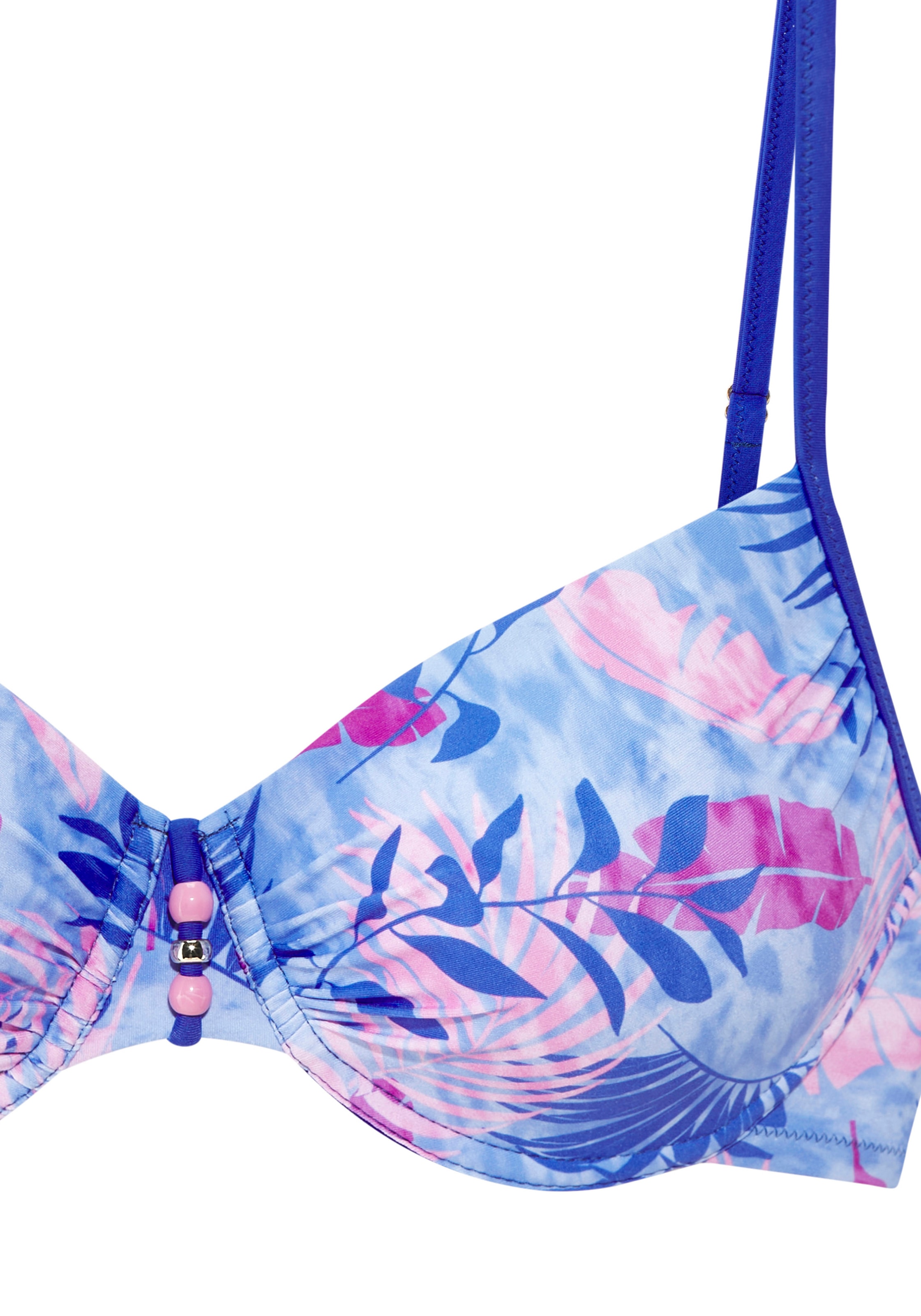 Vivance Bügel-Bikini mit stylischem Blätterprint