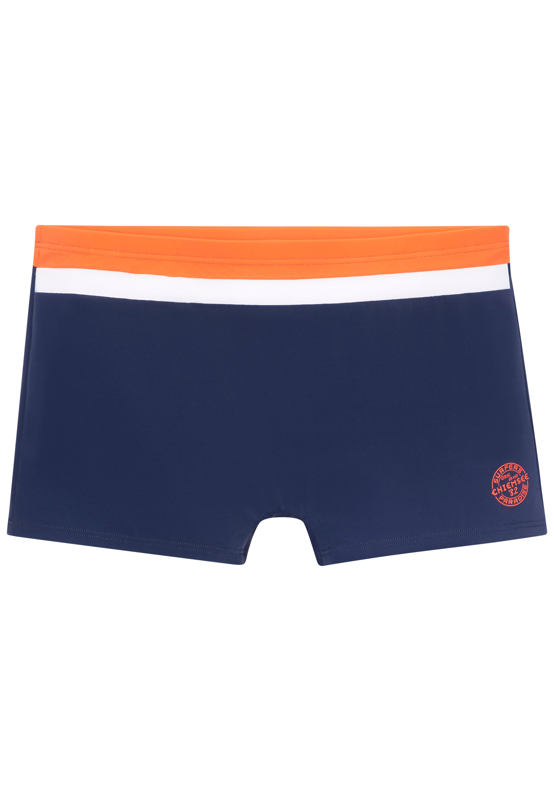 Chiemsee Boxer-Badehose mit farblich abgesetztem Bund
