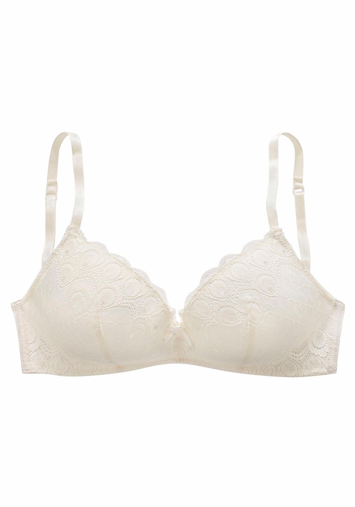 Nuance Bralette-BH ohne Bügel mit Spitze, Dessous