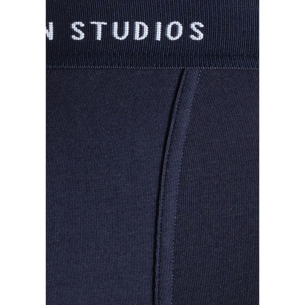 Copenhagen Studios Boxer »Boxershorts für Herren«, (3 St.), mit längerem Bein und Logobund