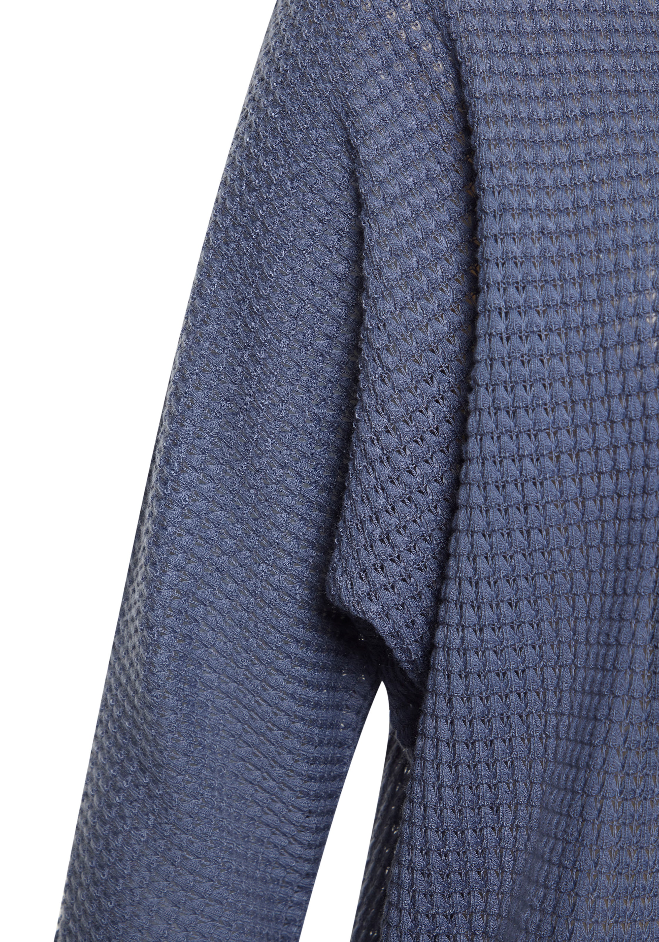 Vivance Langarmshirt »mit modischer Waffelstruktur«, aus bügelfreier Strickqualität