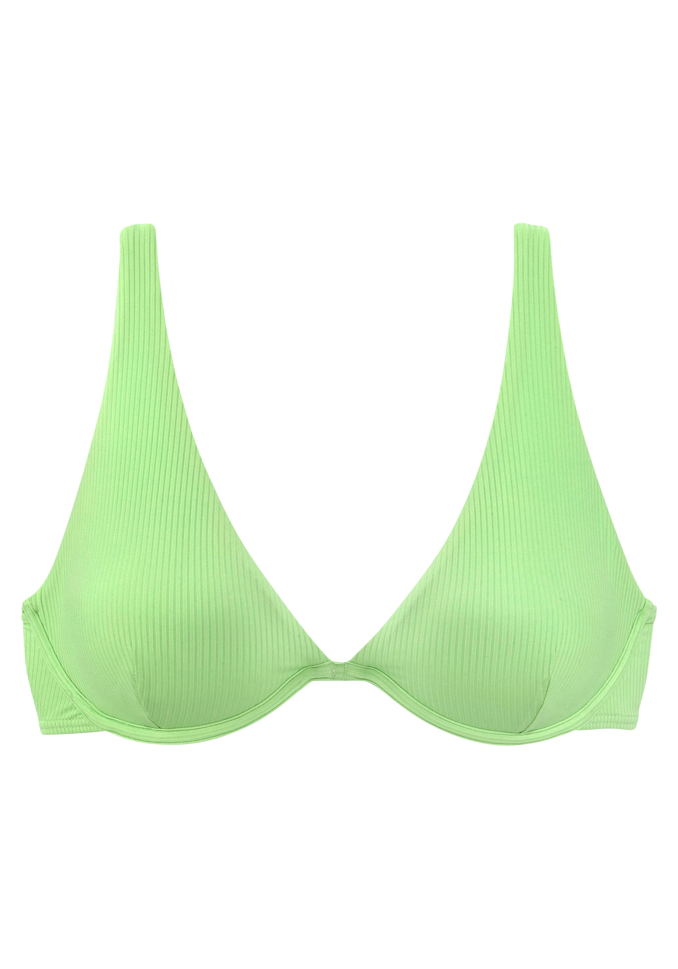 Venice Beach Haut de bikini à armatures »Lucky« aus gerippter Strukturware