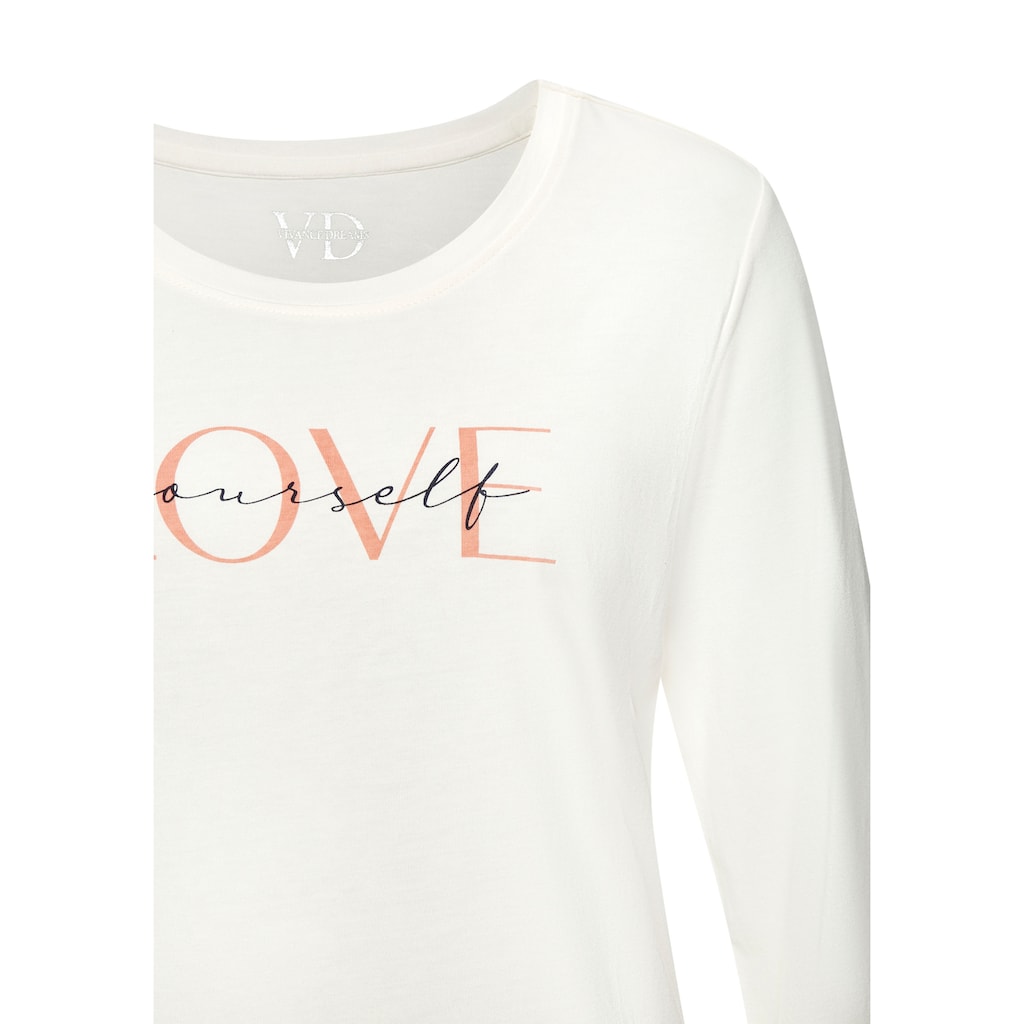 Vivance Dreams Longsleeve, mit schönem Frontprint
